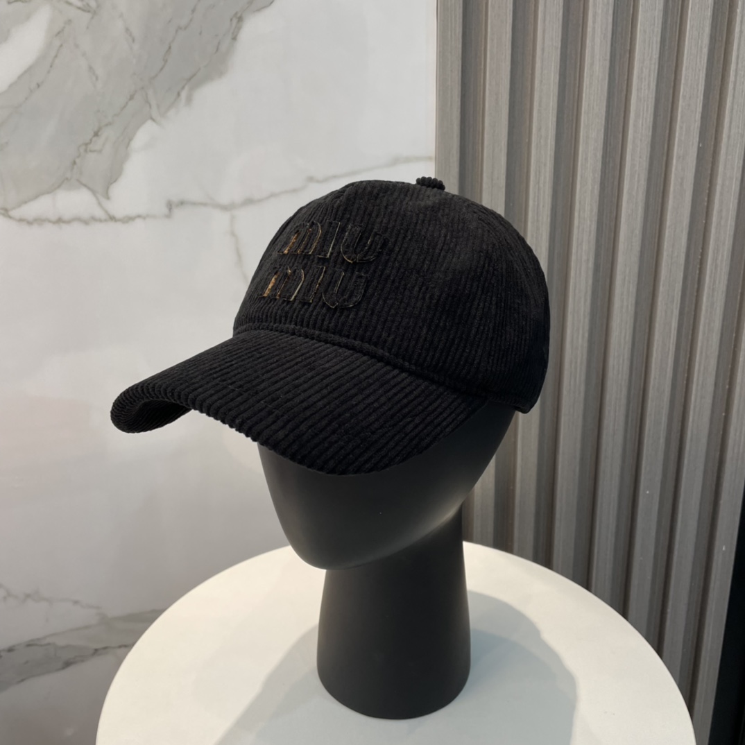 MiuMiu Sombreros Gorras Sombrero de cubo Universal para hombres y mujeres Pana