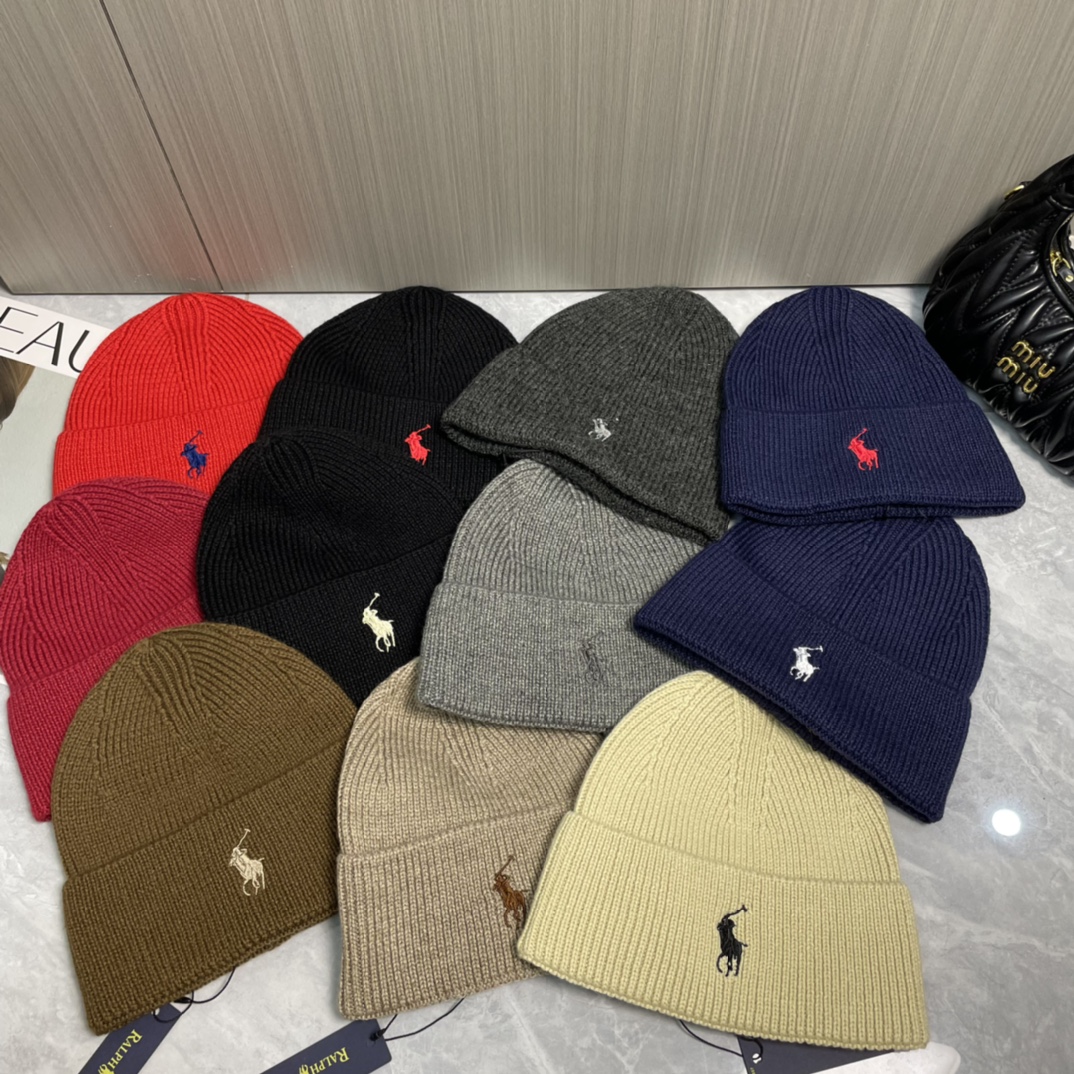 Polo Knit Beanie Hat - New Collection, Popular Style 10 i1728365048 3713 2