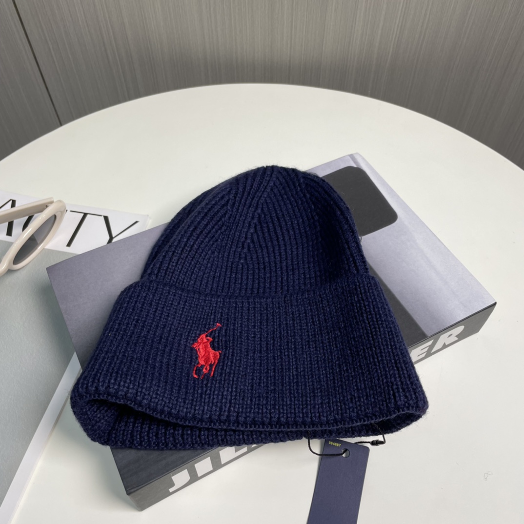Polo Knit Beanie Hat - New Collection, Popular Style 3 i1728365048 8695 5
