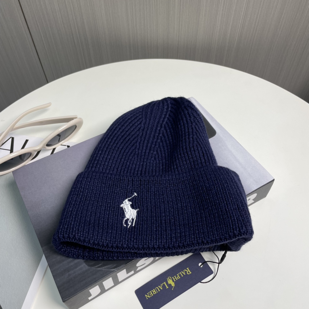 Polo Knit Beanie Hat - New Collection, Trending on Social Media 3 i1728365077 549 0