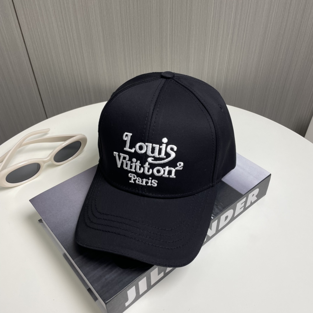  【LOUIS VUITTON】路易威登🌸官网同步上线🎊 韩版新款英伦风定制款11原单品质 男女通用棒球