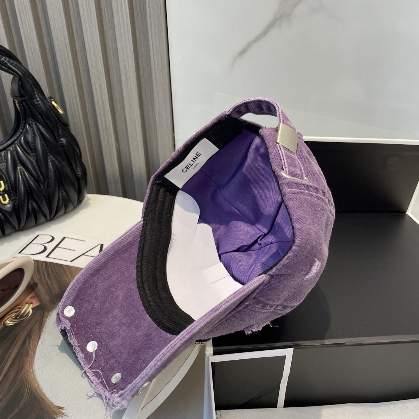 【CELINE赛琳】2025新款重设计款棒球帽,新款出货,大牌款超好搭配,赶紧入手!