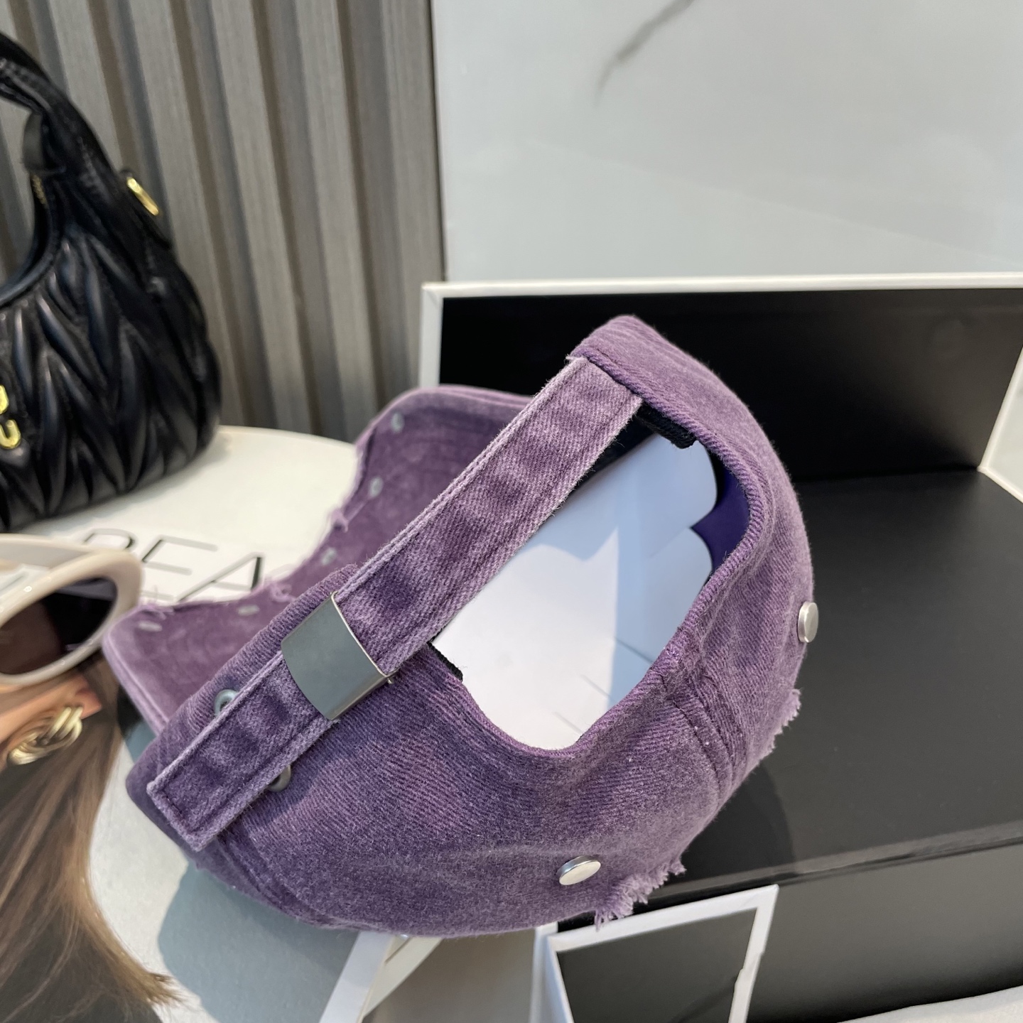 普拉达 Prada 2025新款重设计款棒球帽，新款出货，大牌款超好搭配，赶紧入手！