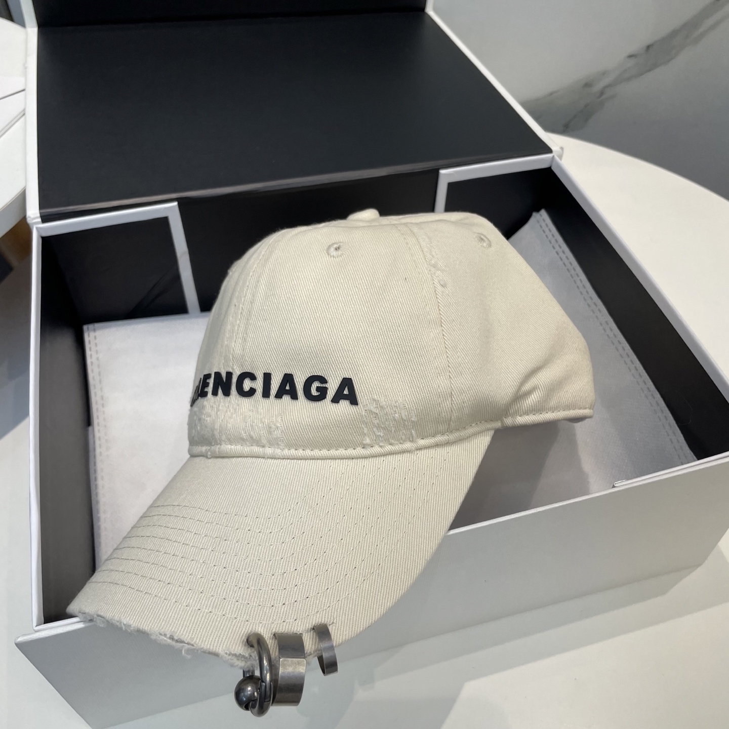 [Balenciaga Hats]BALENCIAGA Balenciaga new logo baseball cap Cool color system