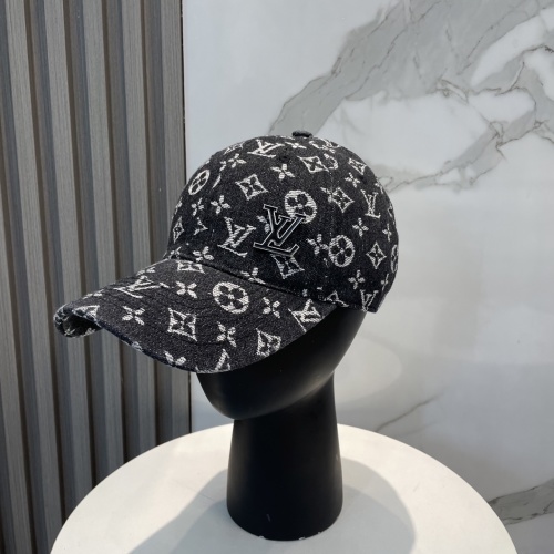 Louis Vuitton Denim Baseball Cap, Street Style, Unisex Design, Adjustable Fit 1 Louis Vuitton Denim Baseball Cap, Street Style, Unisex Design, Adjustable Fit