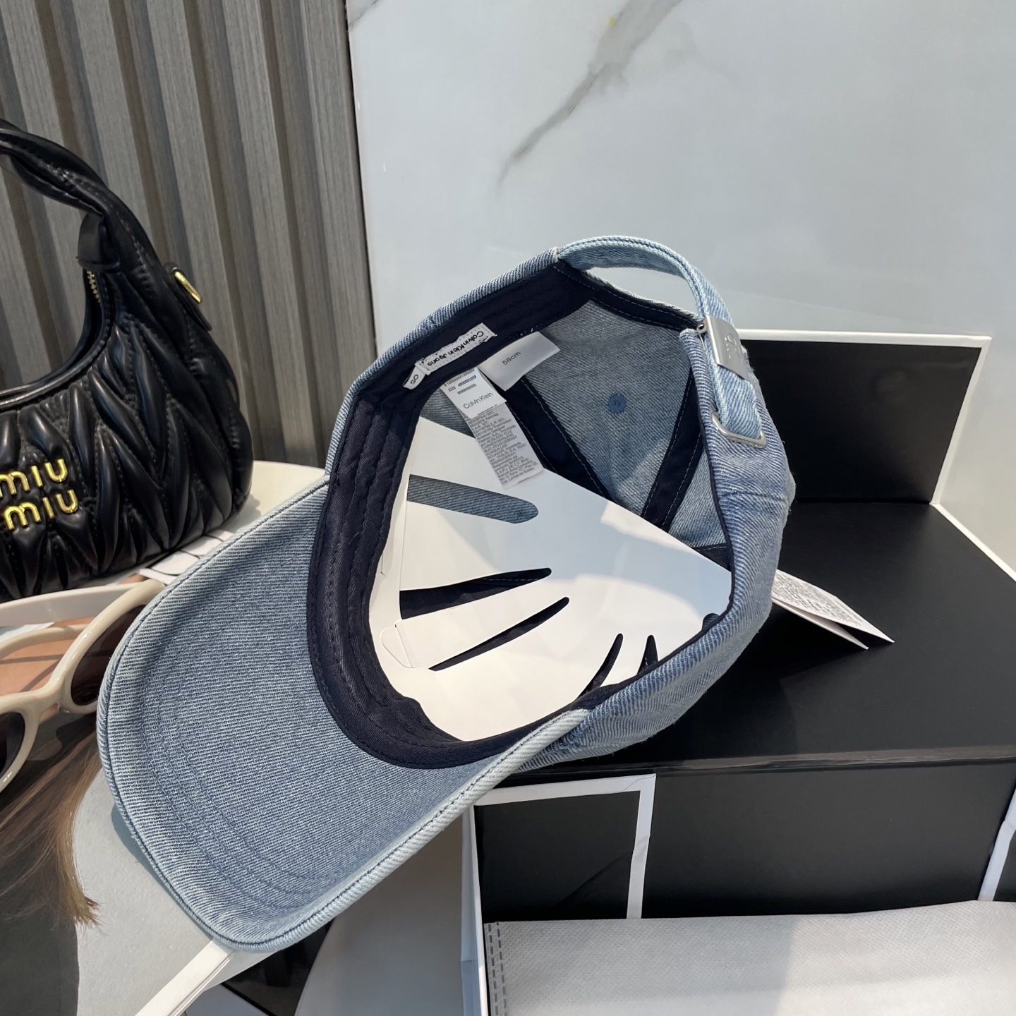 经典款，Calvin Klein，CK刺绣logo棒球帽 请认准高端品质市场唯一对版，小红书推荐，时尚百