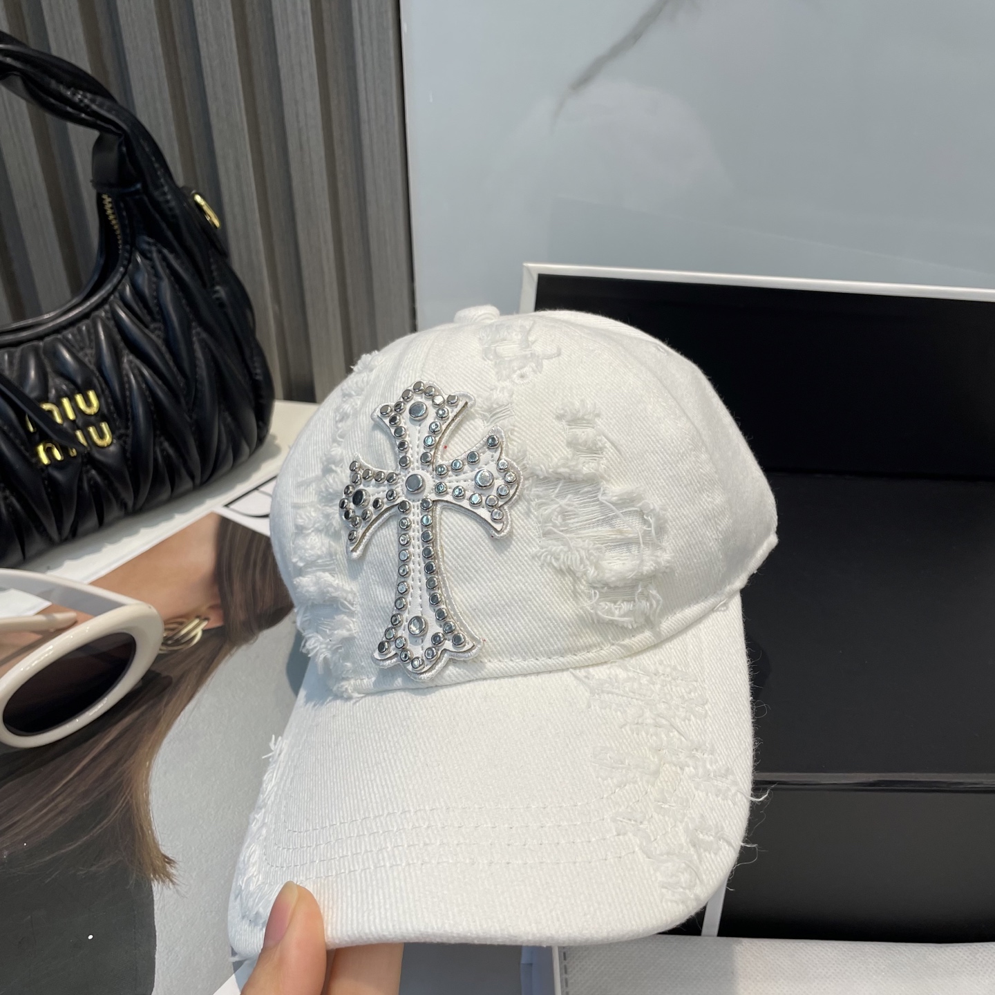 [Chrome Hearts Hats]Kroxin new baseball cap Personalized fashion classic cross