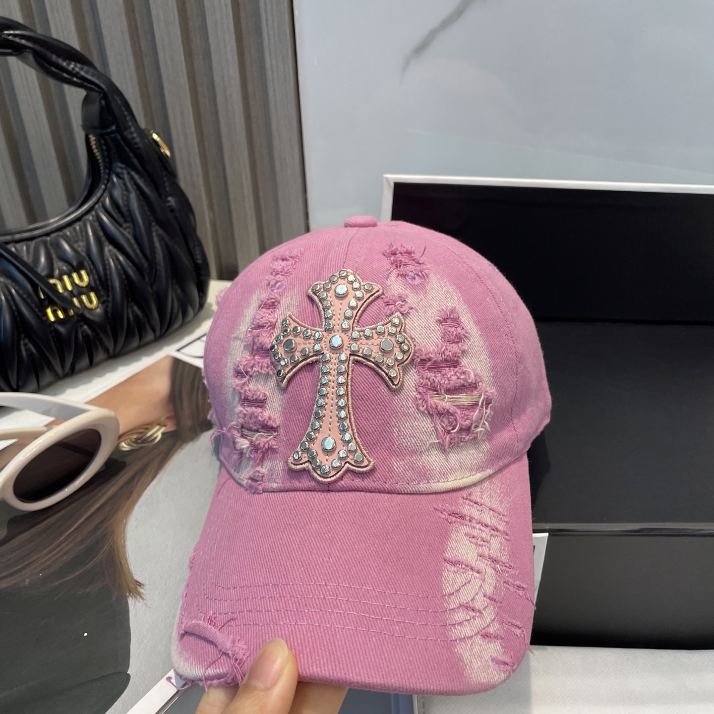 [Chrome Hearts Hats]Kroxin new baseball cap Personalized fashion classic cross