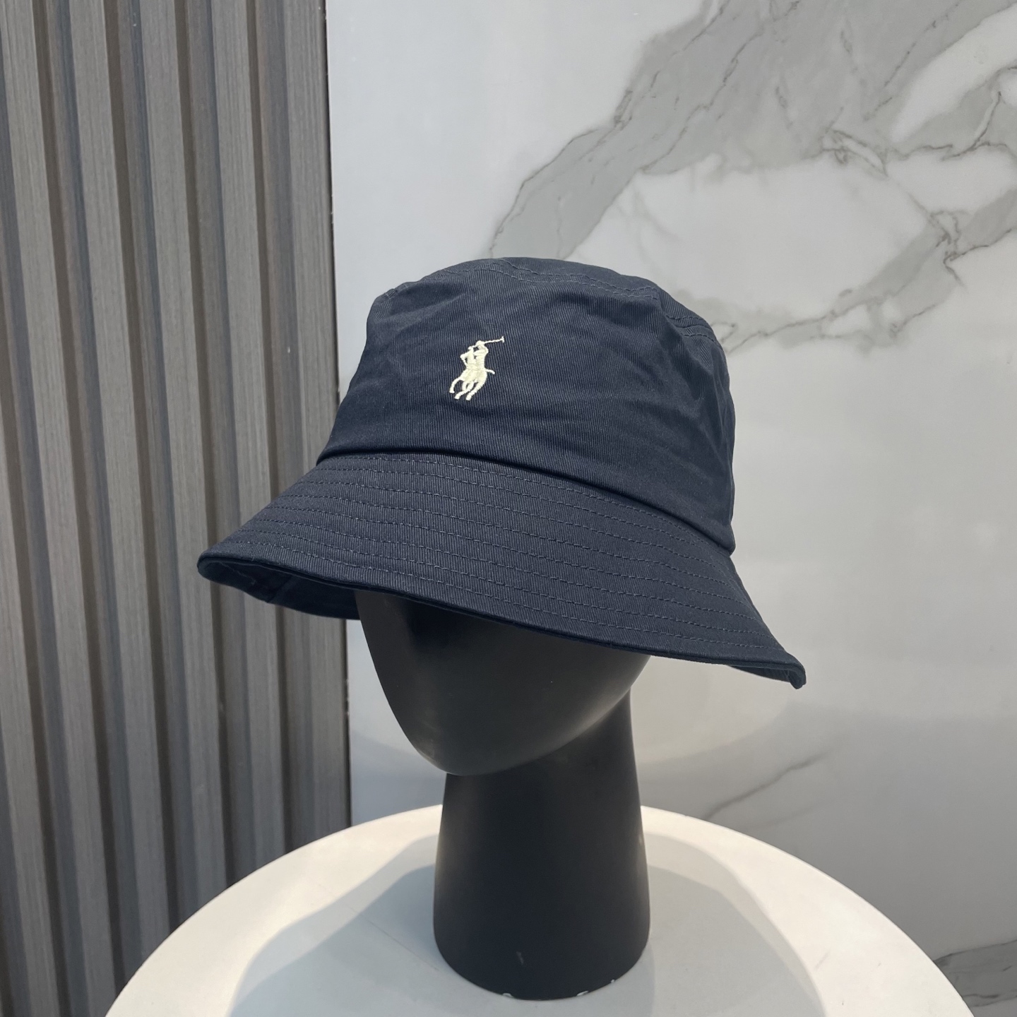 【配防尘袋】【保罗 POLO】最新宫殿经典刺绣渔夫帽,太阳帽,4D刺绣,釆用意大利进囗帆布,精工细做缝制