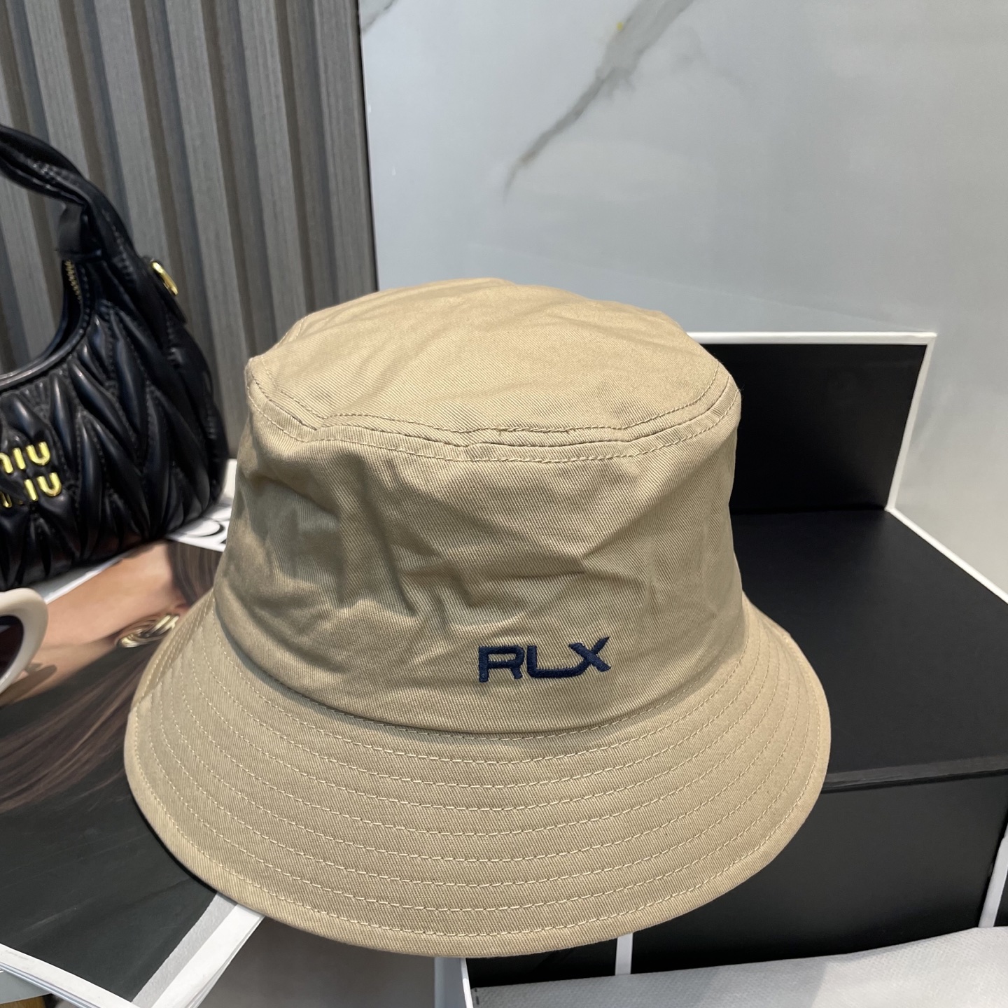 【配防尘袋】【保罗 POLO】最新宫殿经典刺绣渔夫帽 太阳帽，4D刺绣，釆用意大利进囗帆布，精工细做缝制