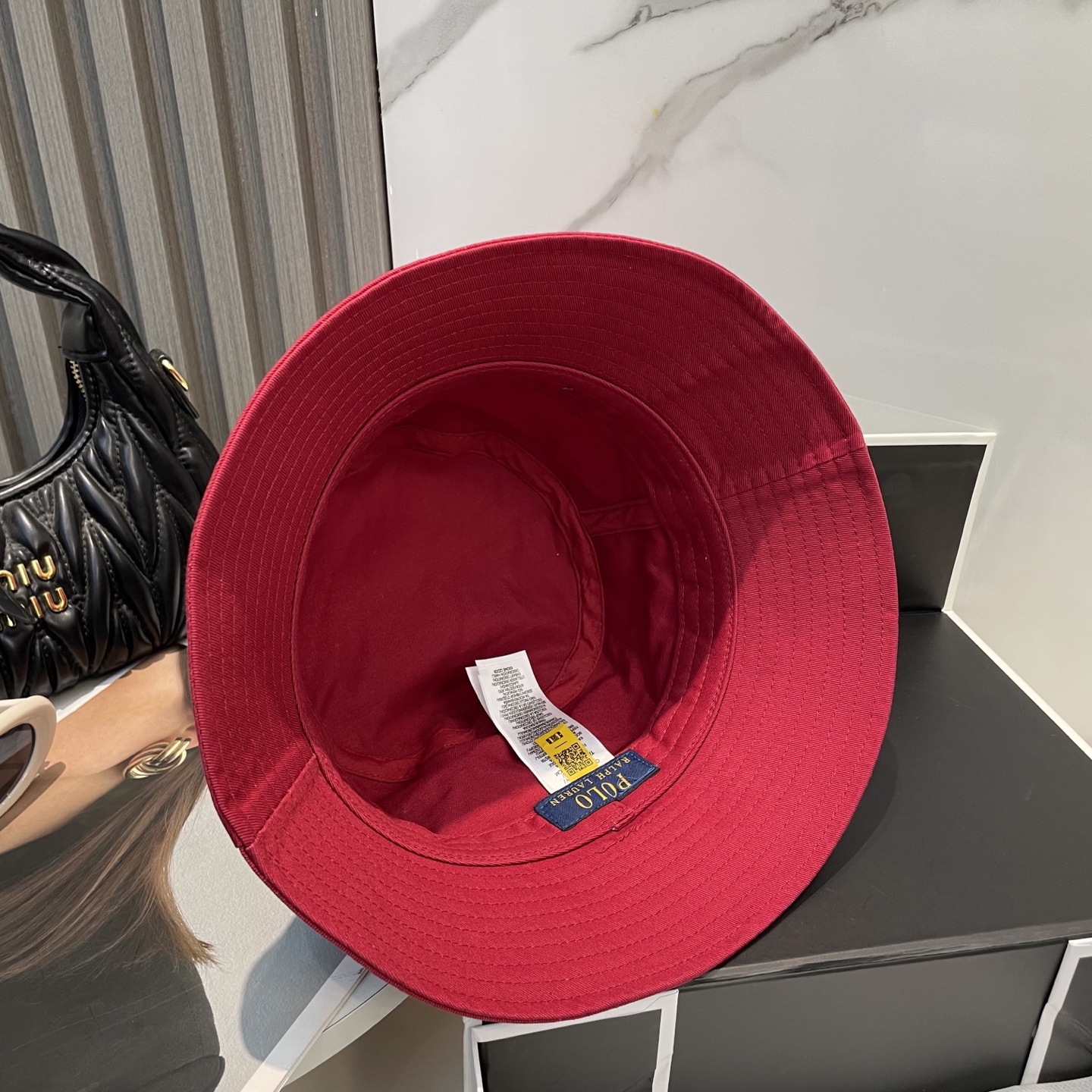 【配防尘袋】【保罗 POLO】最新宫殿经典刺绣渔夫帽，太阳帽，4D刺绣，釆用意大利进囗帆布，精工细做缝制