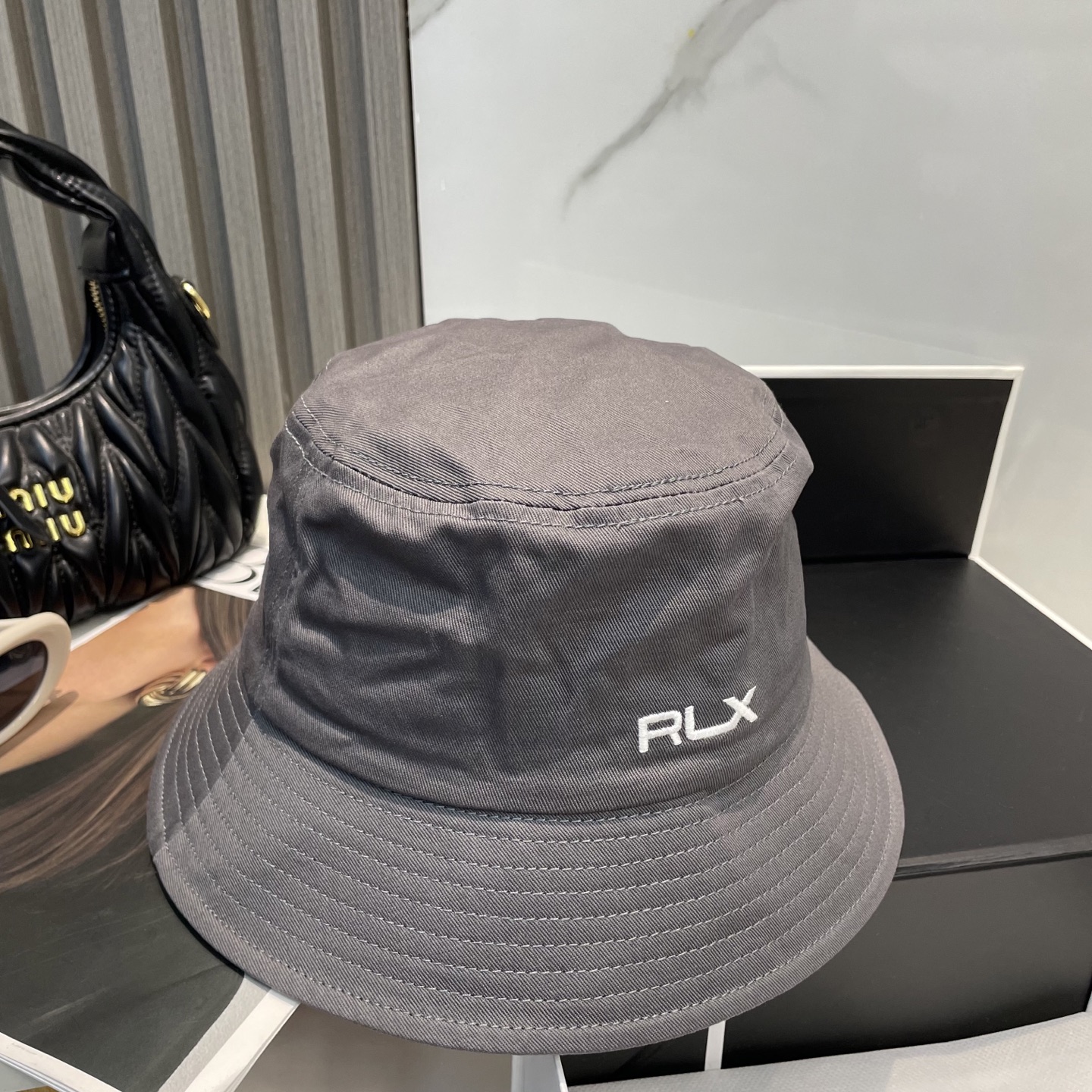 【配防尘袋】【保罗 POLO】最新宫殿经典刺绣渔夫帽，太阳帽，4D刺绣，釆用意大利进囗帆布，精工细做缝制