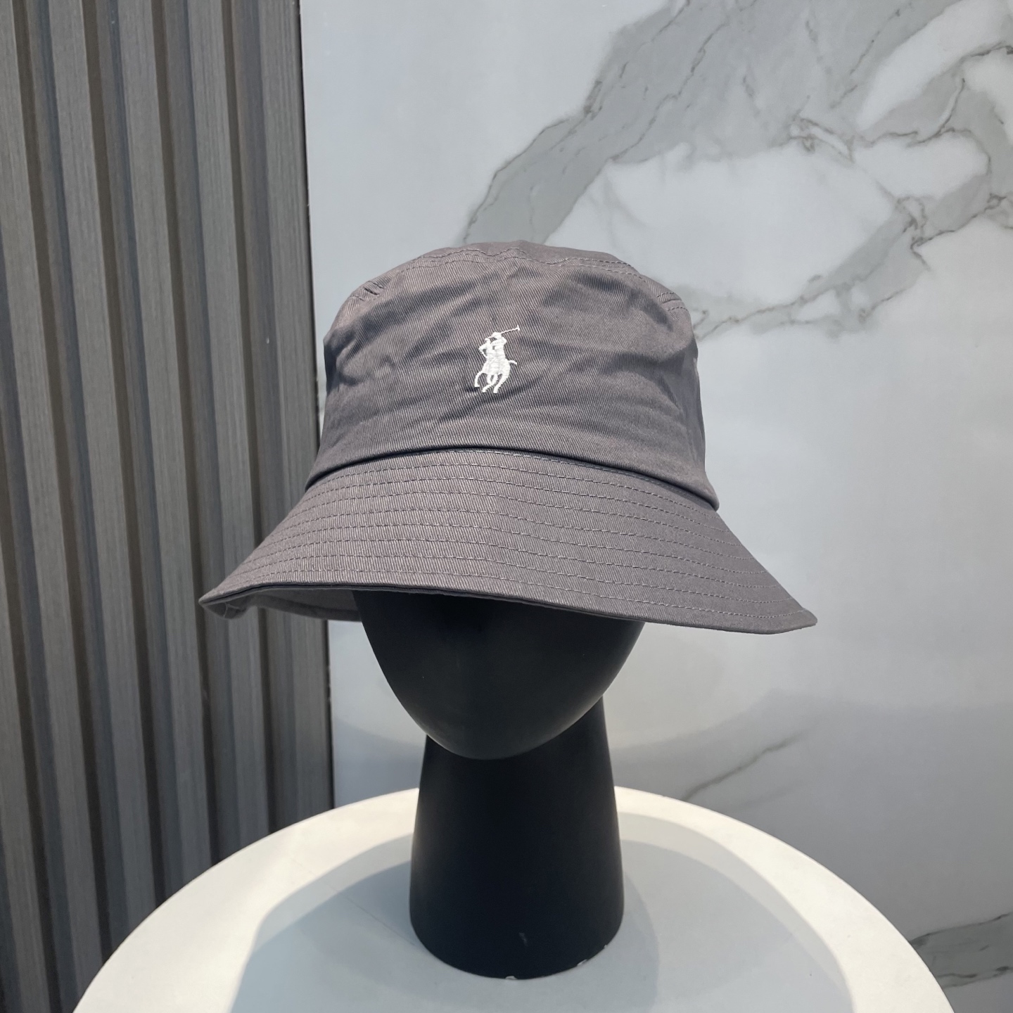 【配防尘袋】【保罗 POLO】最新宫殿经典刺绣渔夫帽，太阳帽，4D刺绣，釆用意大利进囗帆布，精工细做缝制