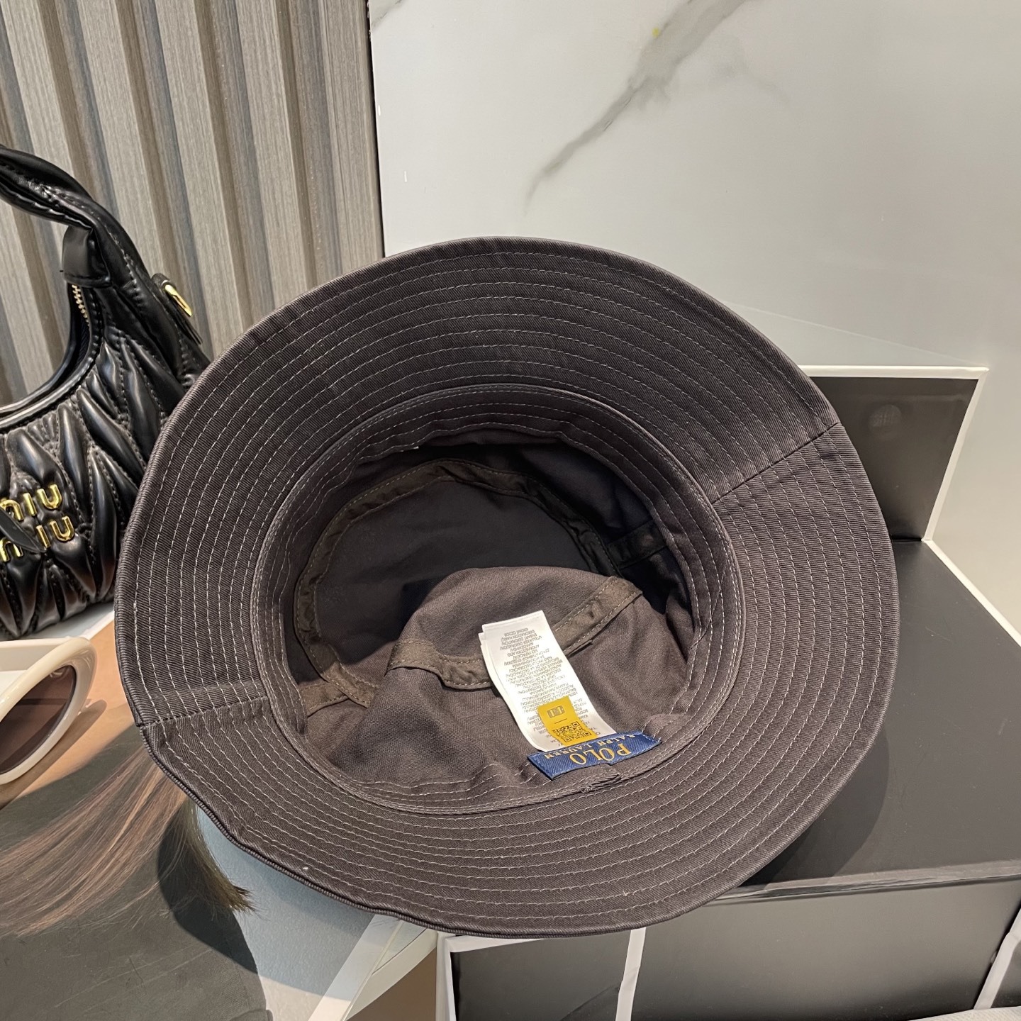 【配防尘袋】【保罗 POLO】最新宫殿经典刺绣渔夫帽太阳帽,4D刺绣,釆用意大利进囗帆布,精工细做缝制而