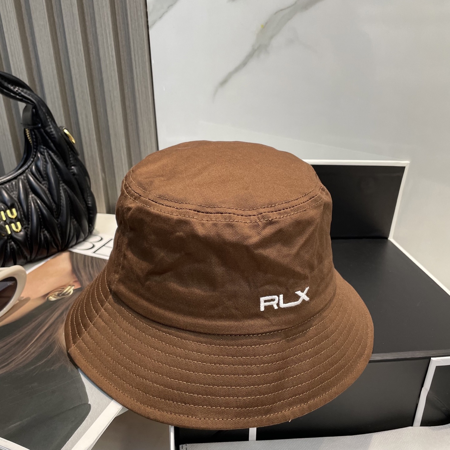 【配防尘袋】【保罗 POLO】最新宫殿经典刺绣渔夫帽太阳帽，4D刺绣，釆用意大利进囗帆布，精工细做缝制而