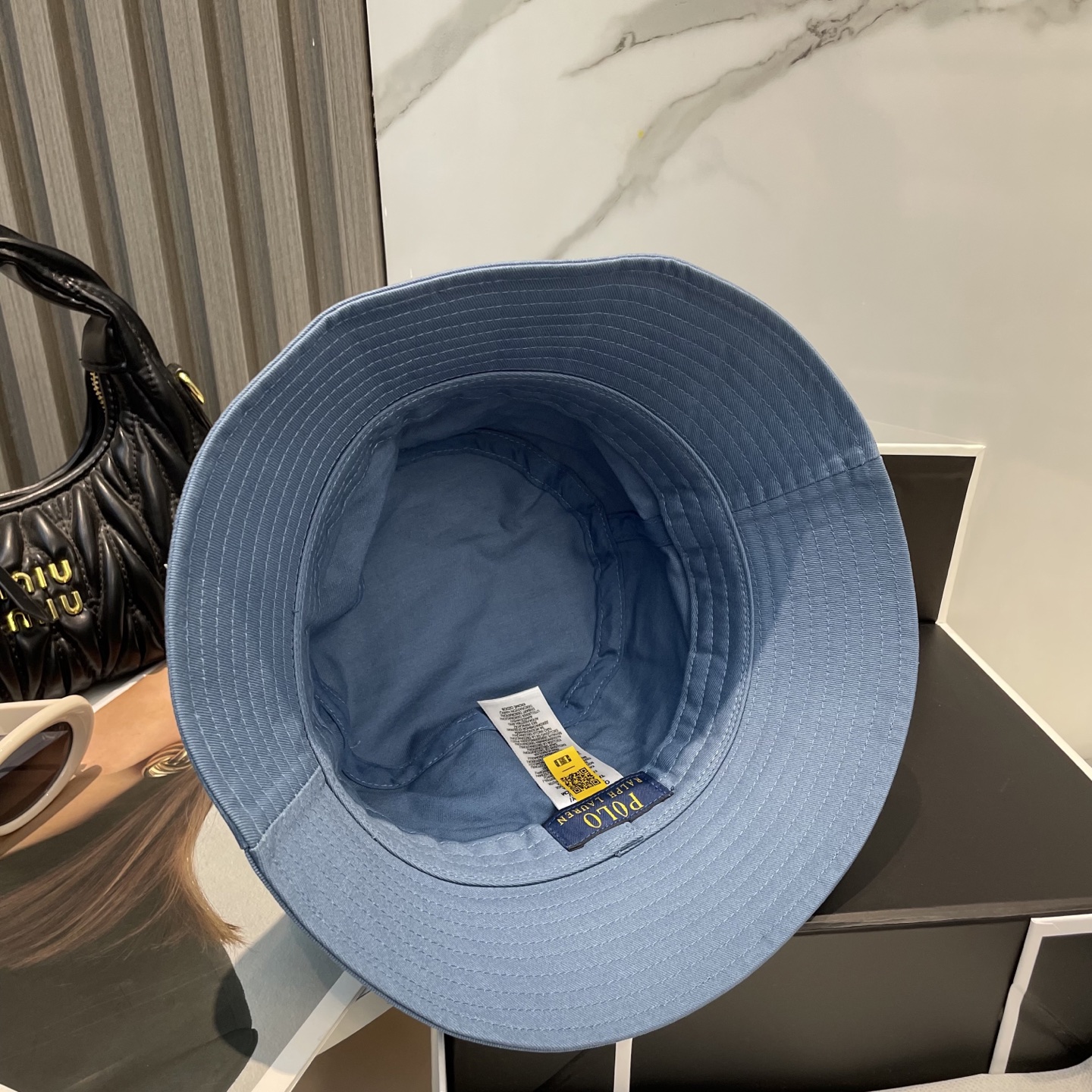 【配防尘袋】【保罗 POLO】最新宫殿经典刺绣渔夫帽太阳帽,4D刺绣,釆用意大利进囗帆布,精工细做缝制而