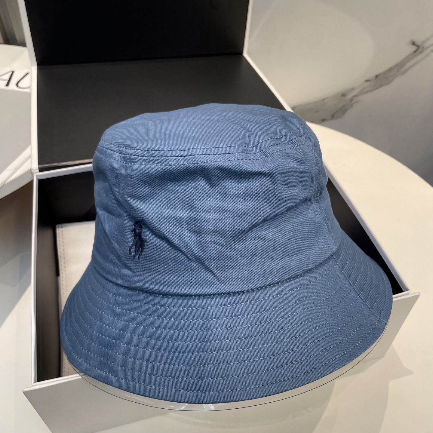 【配防尘袋】【保罗 POLO】最新宫殿经典刺绣渔夫帽太阳帽,4D刺绣,釆用意大利进囗帆布,精工细做缝制而