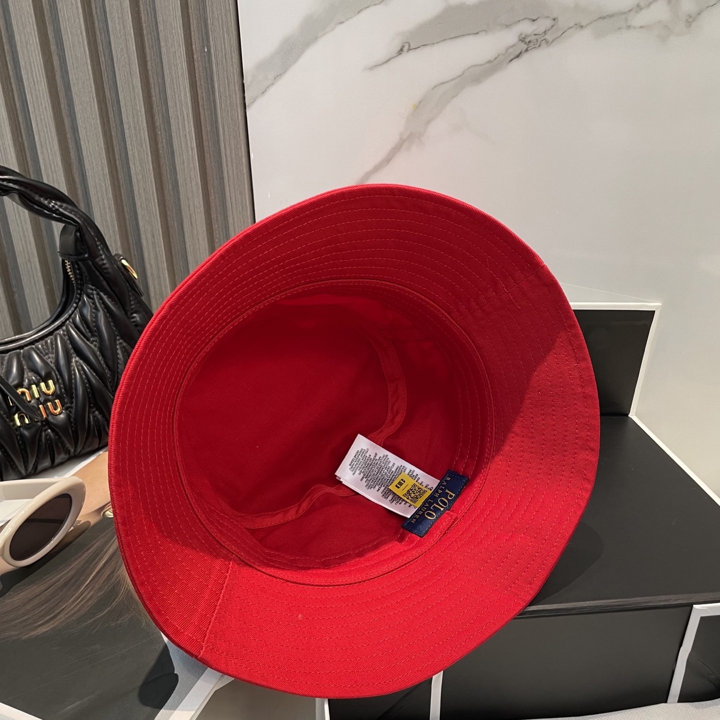 【配防尘袋】【保罗 POLO】最新宫殿经典刺绣渔夫帽太阳帽，4D刺绣，釆用意大利进囗帆布，精工细做缝制而