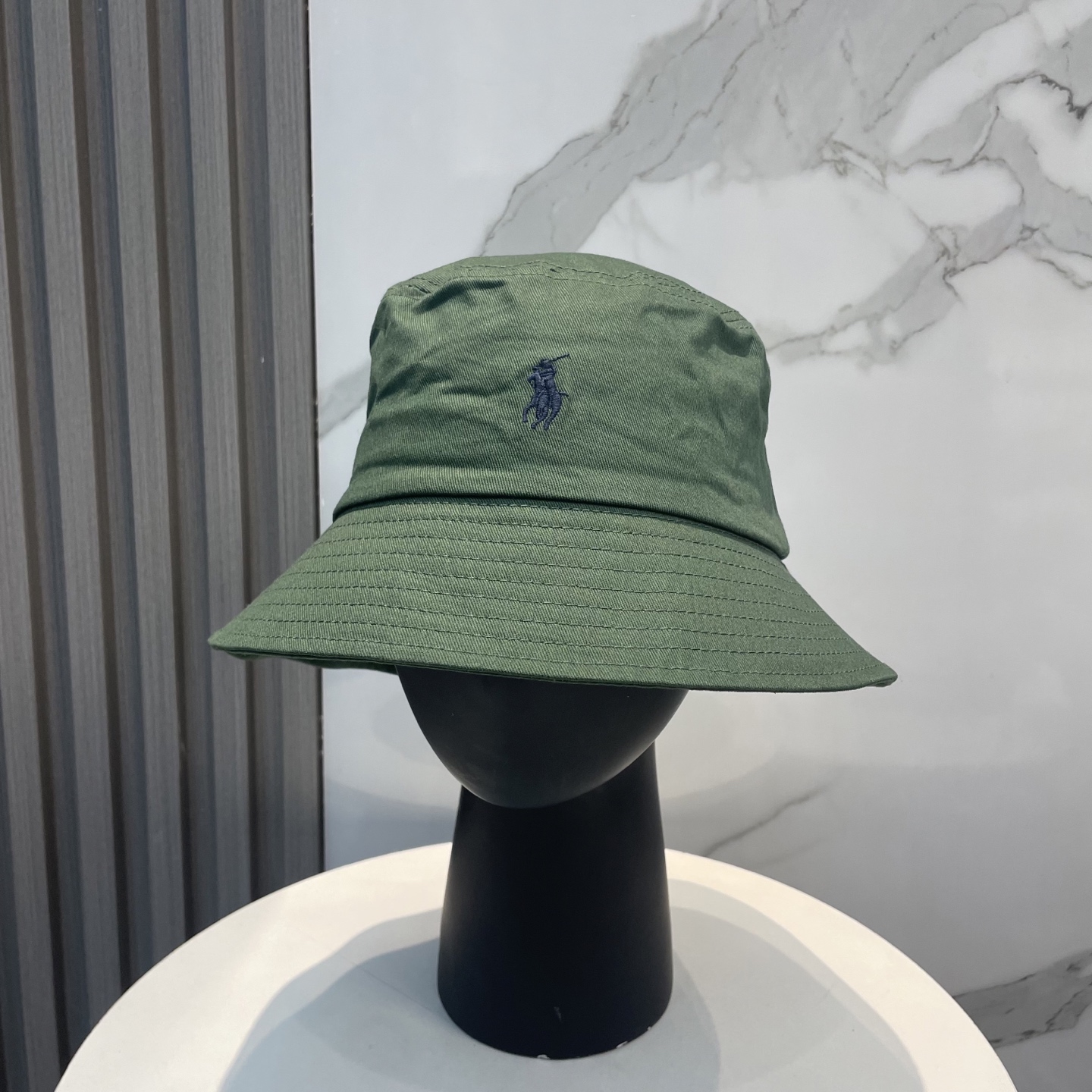 【配防尘袋】【保罗 POLO】最新宫殿经典刺绣渔夫帽太阳帽，4D刺绣，釆用意大利进囗帆布，精工细做缝制而