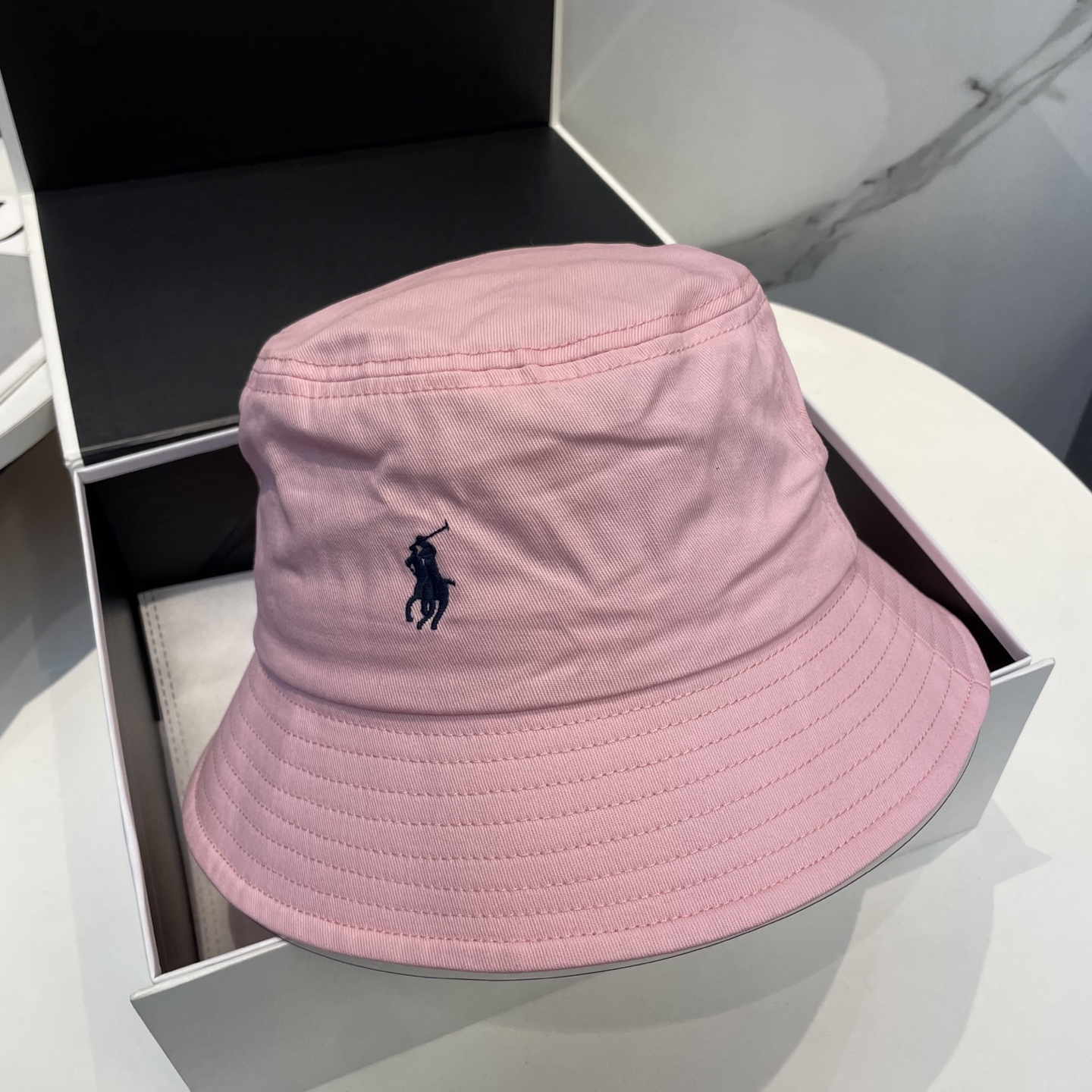 【配防尘袋】【保罗 POLO】最新宫殿经典刺绣渔夫帽太阳帽，4D刺绣，釆用意大利进囗帆布，精工细做缝制而