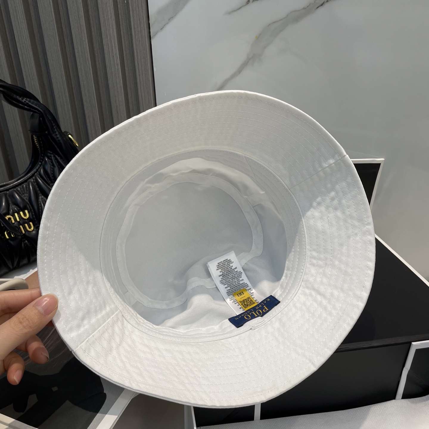 【配防尘袋】【保罗 POLO】最新宫殿经典刺绣渔夫帽太阳帽，4D刺绣，釆用意大利进囗帆布，精工细做缝制而