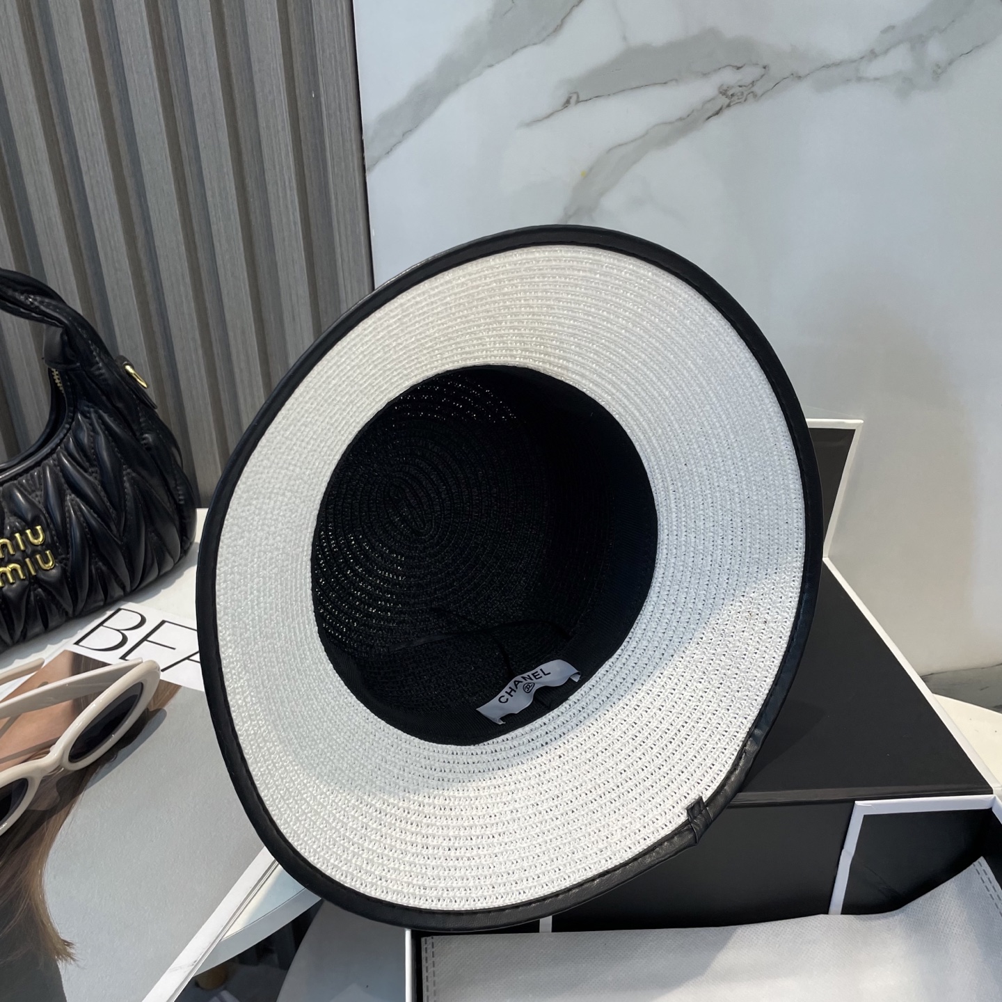 
香奈儿CHANEL2025新款草帽，高级定制，名媛风，细节待上，夏季防晒防紫外线，出行必备，百搭好看