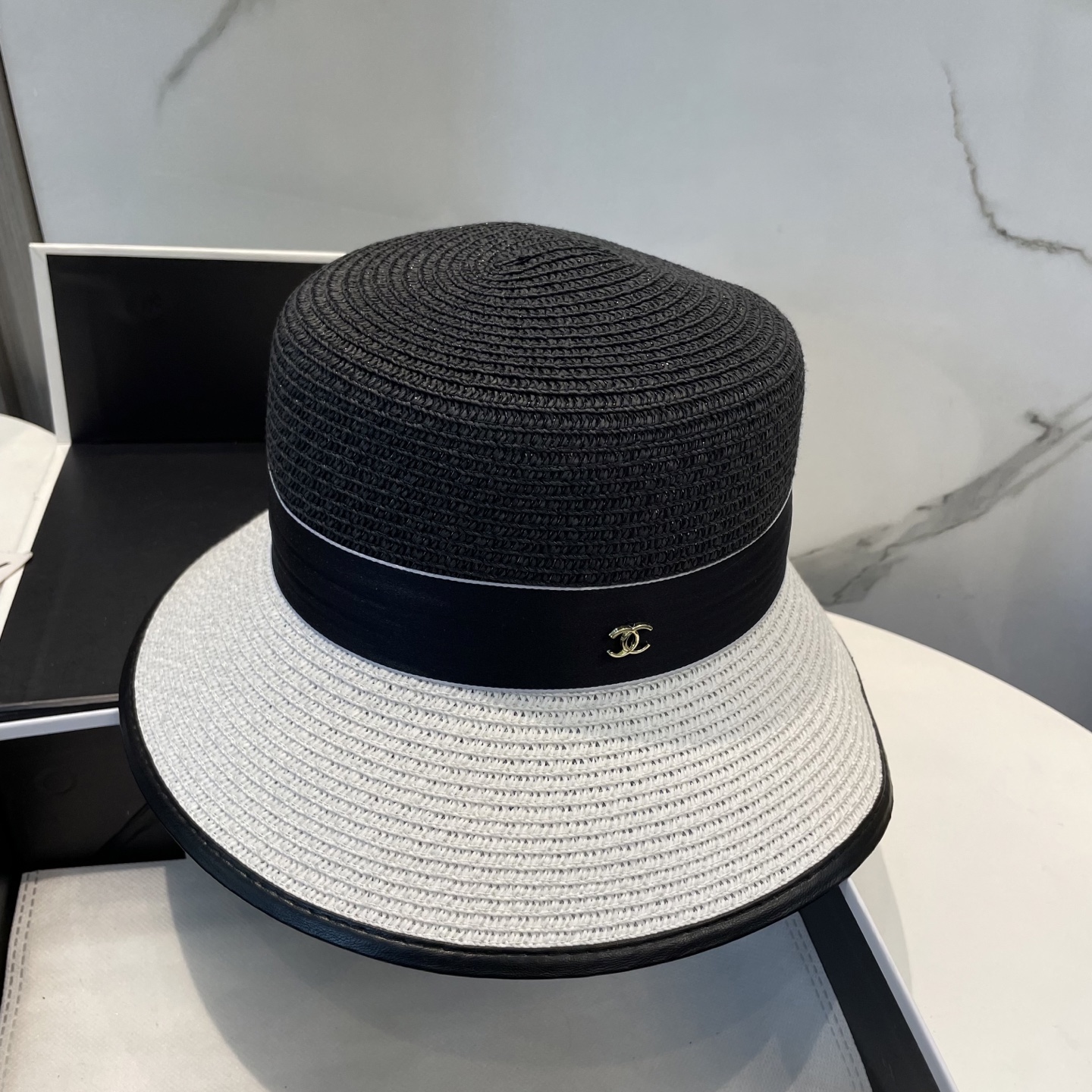 
香奈儿CHANEL2025新款草帽，高级定制，名媛风，细节待上，夏季防晒防紫外线，出行必备，百搭好看