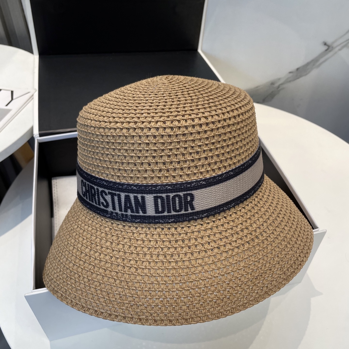 迪奥Dior 新款草帽,高级定制,名媛风,细节待上,夏季防晒防紫外线,出行必备,百搭好看