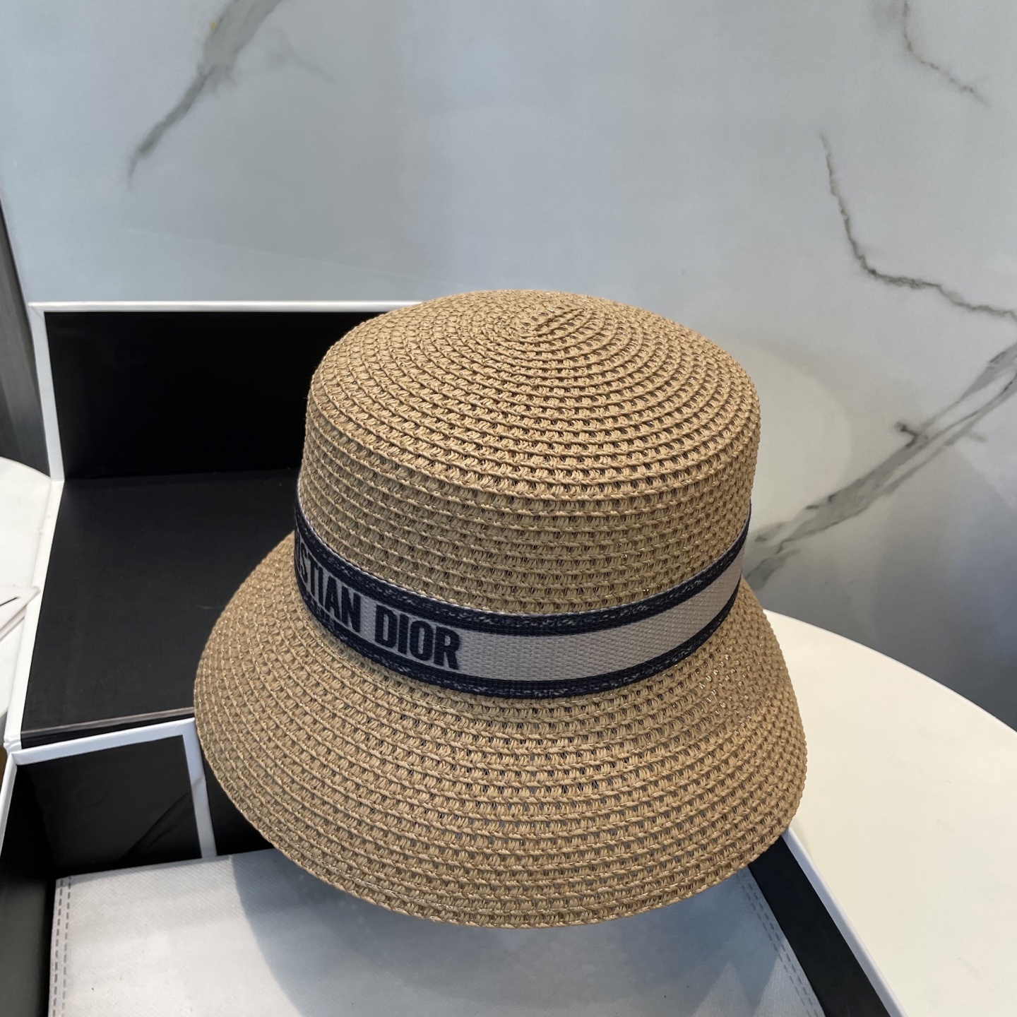 迪奥Dior 新款草帽,高级定制,名媛风,细节待上,夏季防晒防紫外线,出行必备,百搭好看