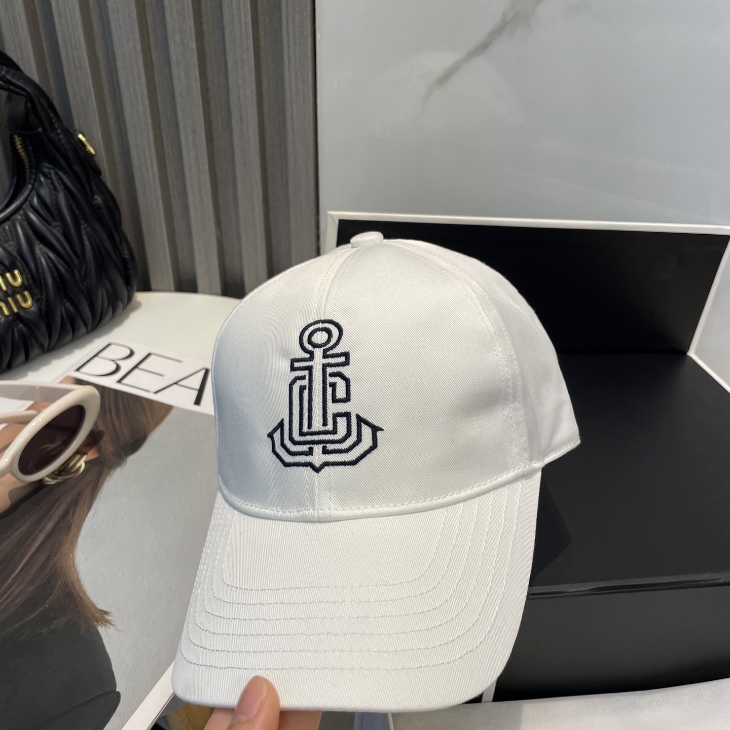[Celine Hats]Popular CELINE Celine simple embroidery letters star same model l