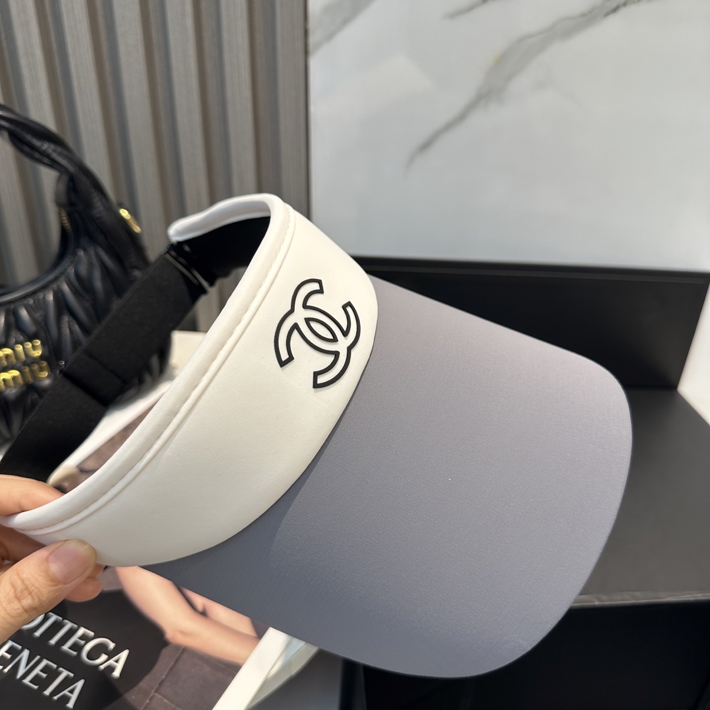 Chanel Women's Visor Hat Ice Silk Sun Hat Breathable Summer 7 i1748415824042 9700 0 5