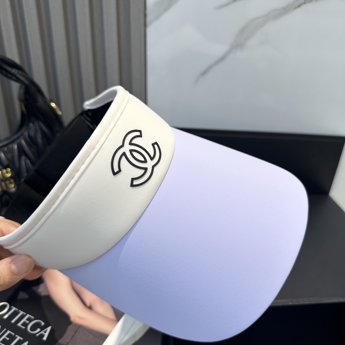 Chanel Women's Ice Silk Sun Visor Hat - Breathable & UV Protection 6 i1748416059429 3752 0 4