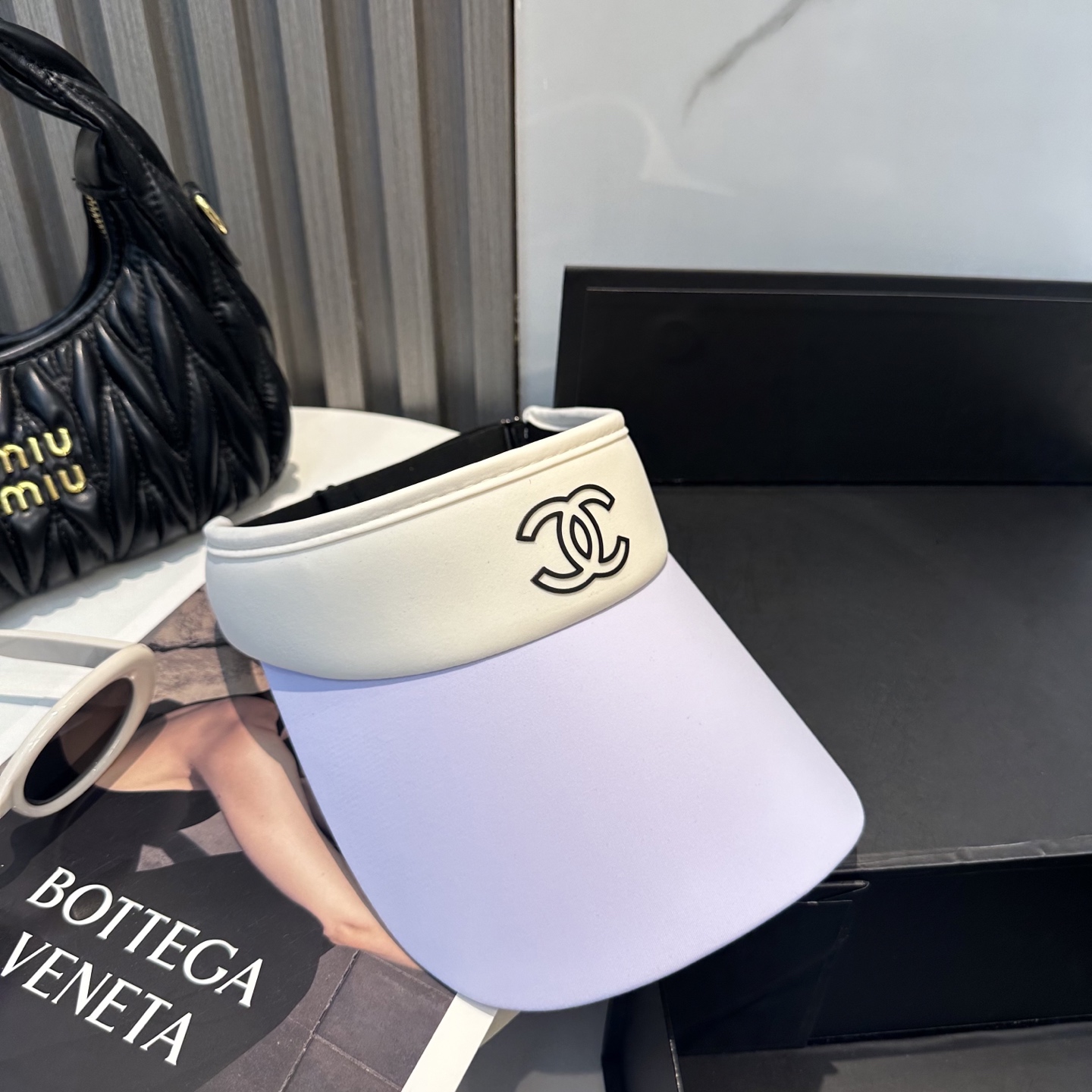 Chanel Women's Ice Silk Sun Visor Hat - Breathable & UV Protection 8 i1748416060709 8137 0 6