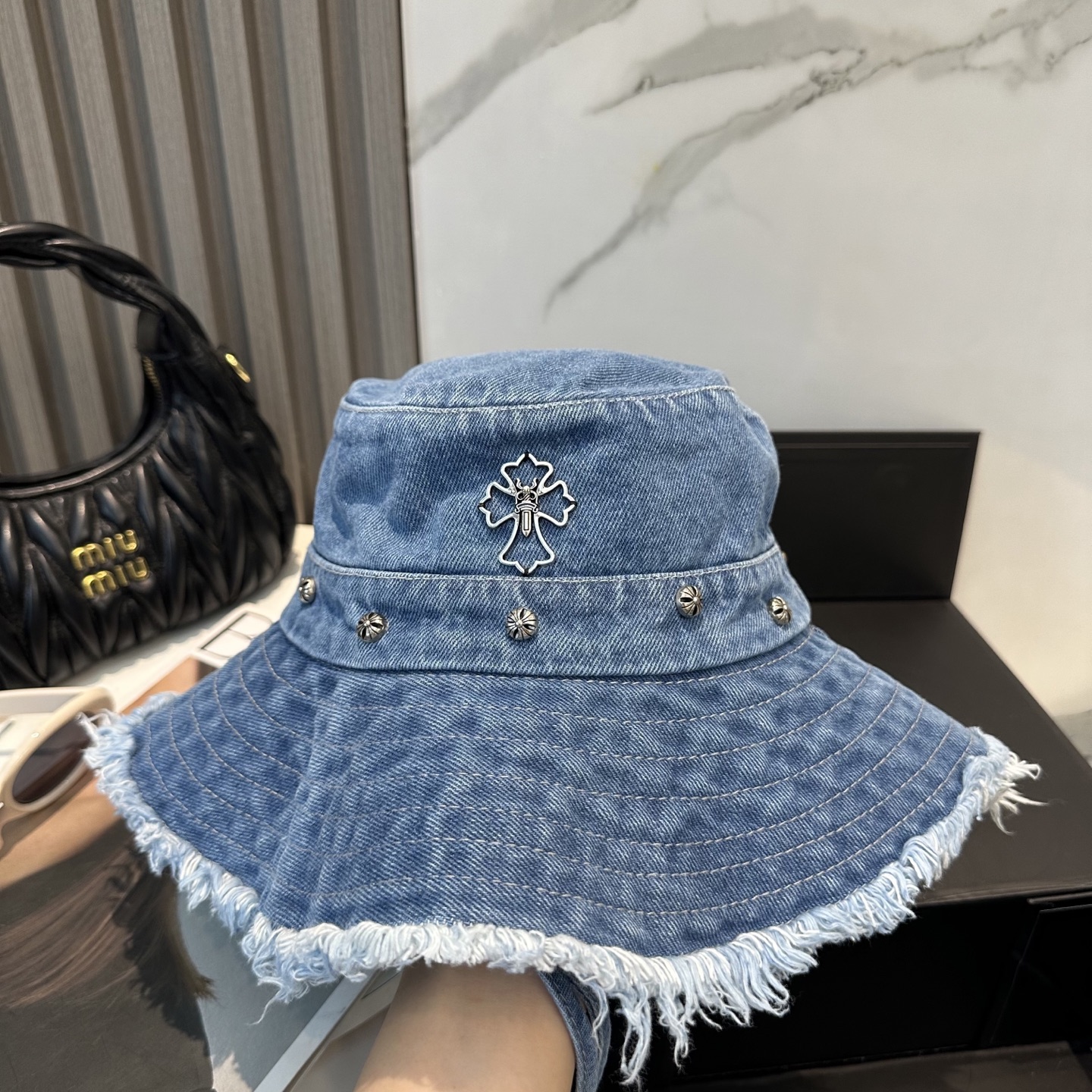 [Chrome Hearts Hats]Kroxin new loose beard soft cowboy fisherman hatSummer