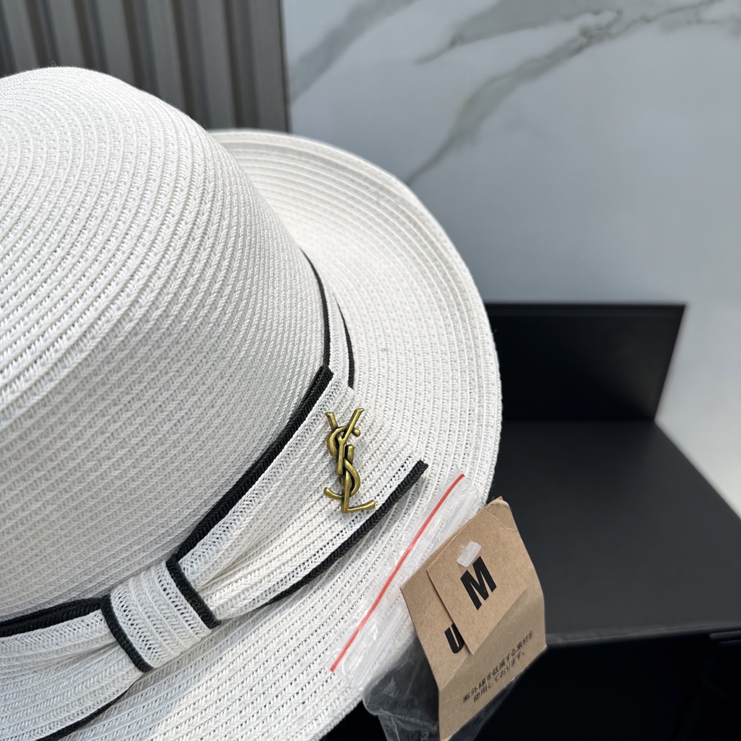 
香奈儿 2025新款平顶草帽，高级定制，名媛风，细节待上，夏季防晒防紫外线，出行必备，百搭好看