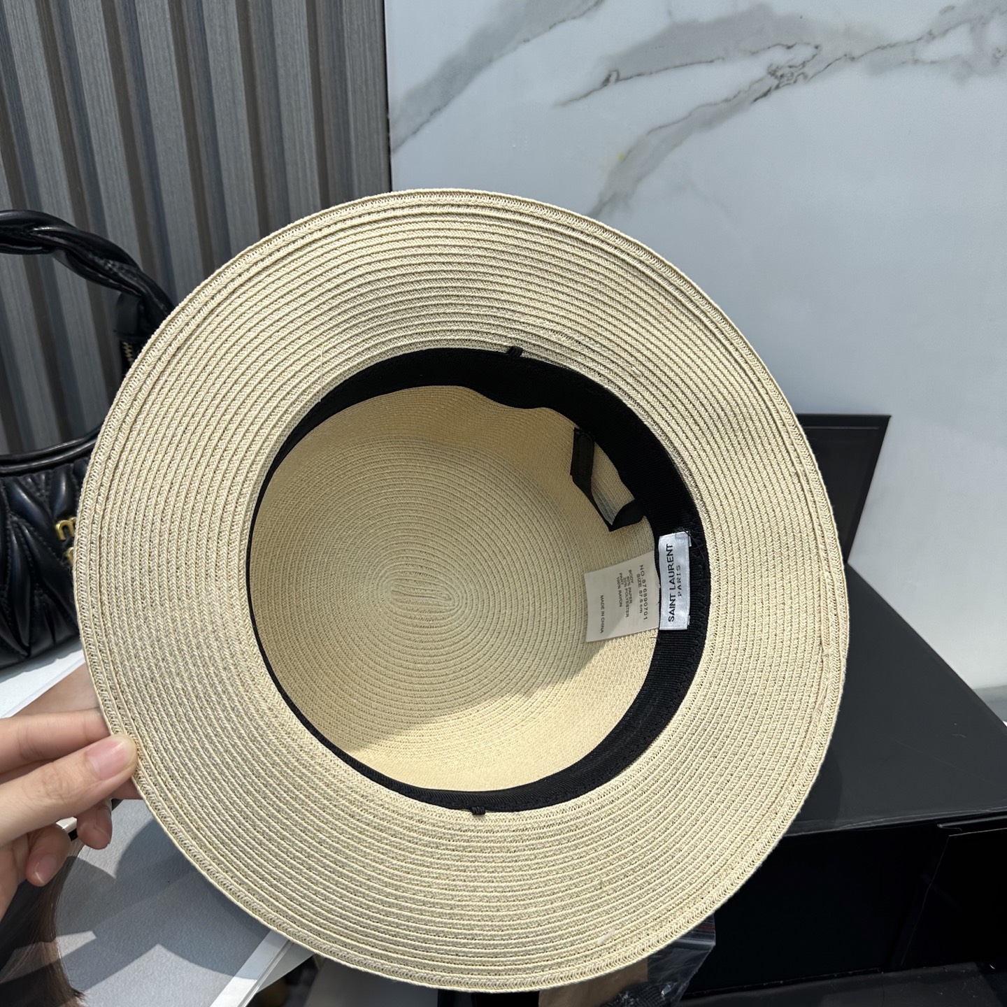 
香奈儿 2025新款平顶草帽，高级定制，名媛风，细节待上，夏季防晒防紫外线，出行必备，百搭好看