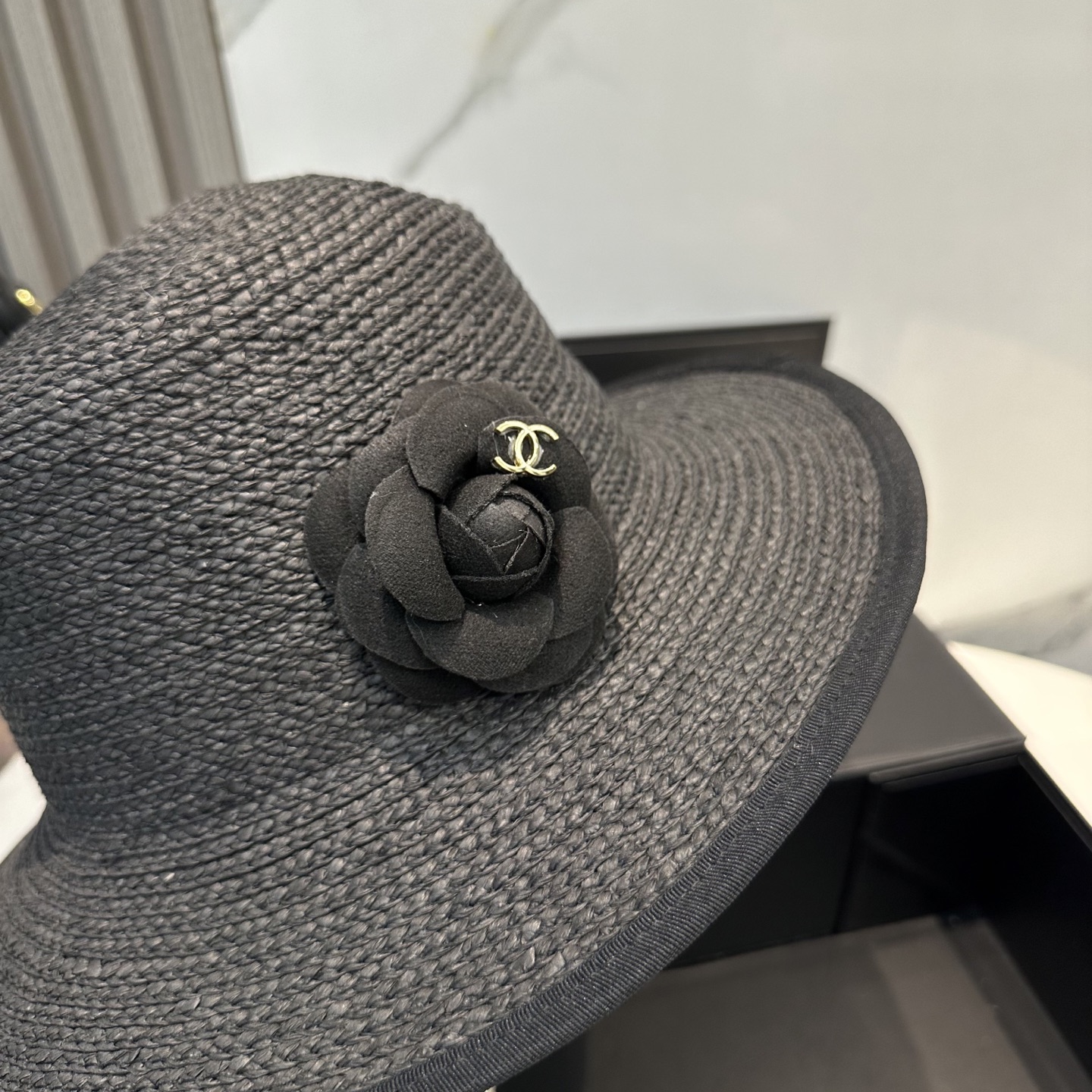 
香奈儿 2025新款草帽，高级定制，名媛赫本风，细节待上，夏季防晒防紫外线，出行必备，百搭好看