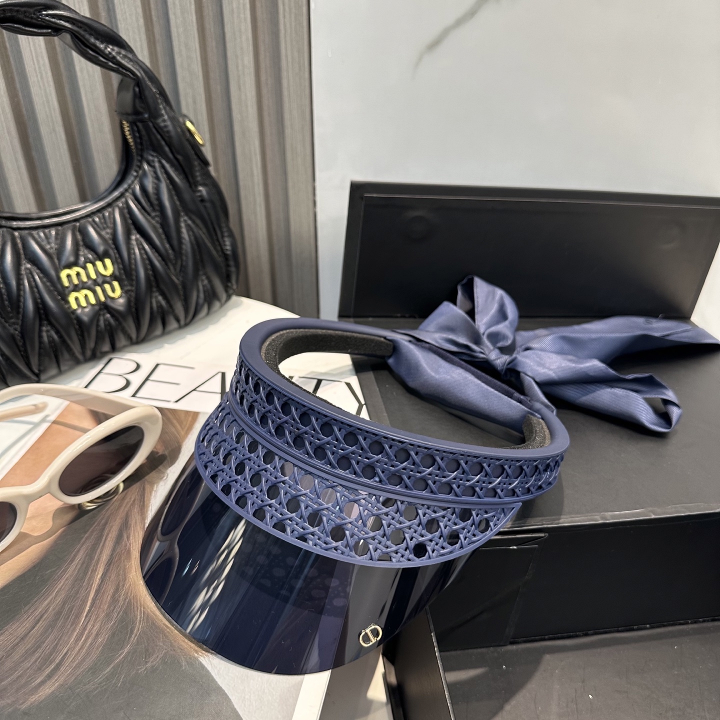 [Dior Hats]This is a summer hat scientific and technological innovationVari