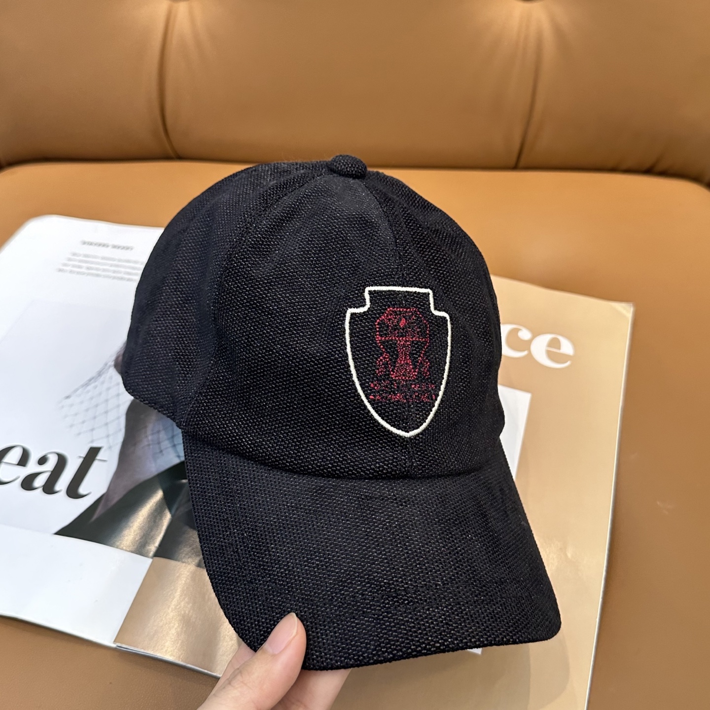 brunello cucinelli布鲁内洛 •库奇内利 专柜新款高版本棒球帽，大牌同步，超好出货！颜色