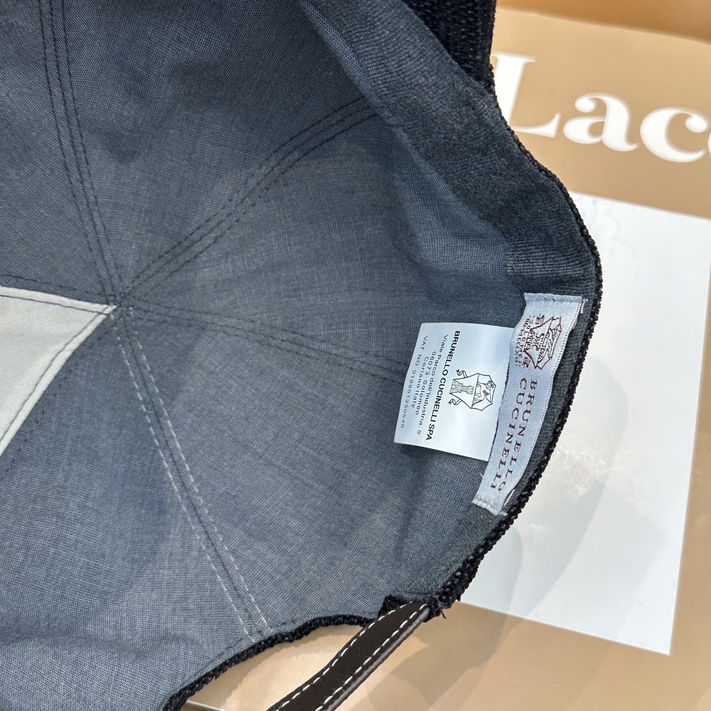 brunello cucinelli布鲁内洛 •库奇内利 专柜新款高版本棒球帽，大牌同步，超好出货！颜色