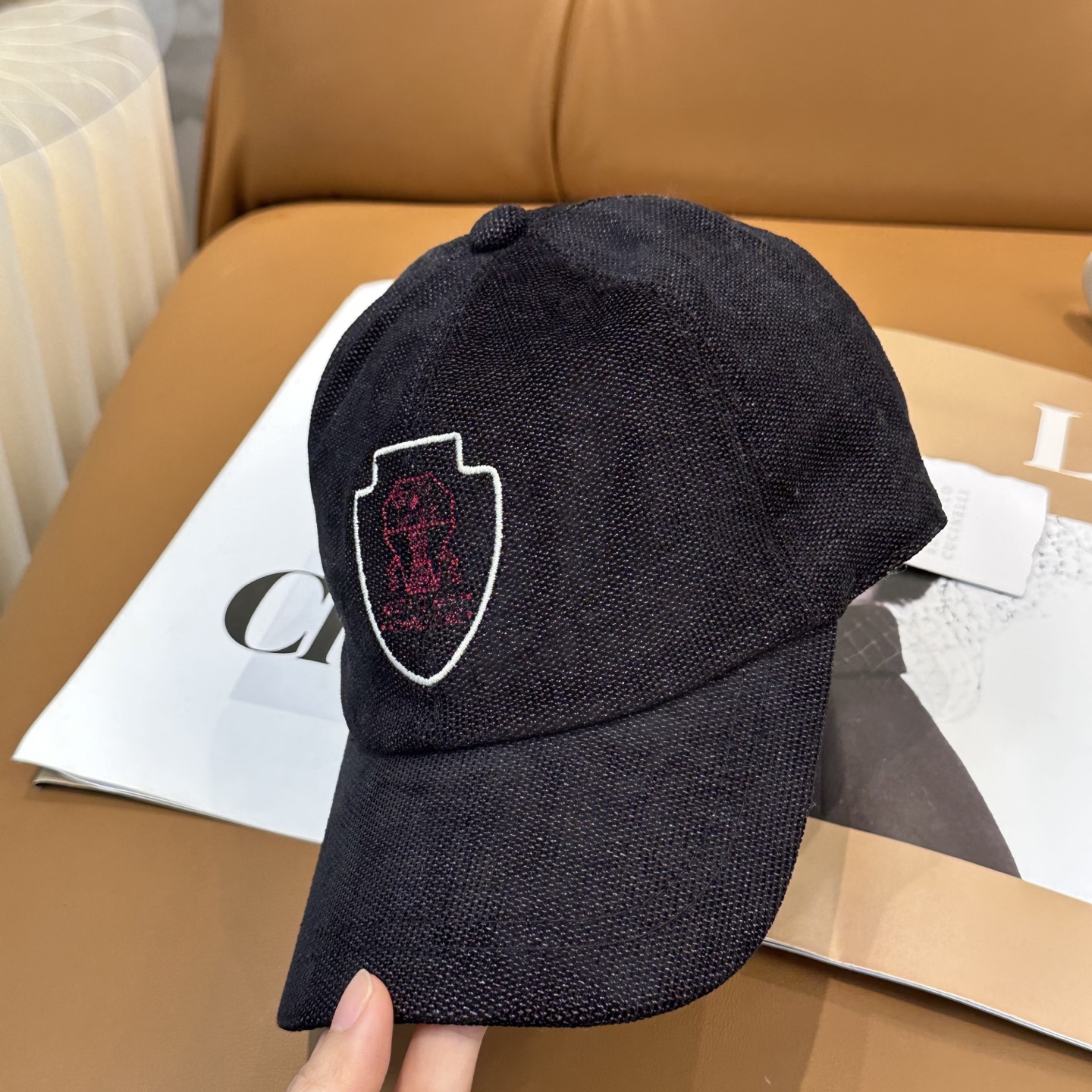 brunello cucinelli布鲁内洛 •库奇内利 专柜新款高版本棒球帽，大牌同步，超好出货！颜色