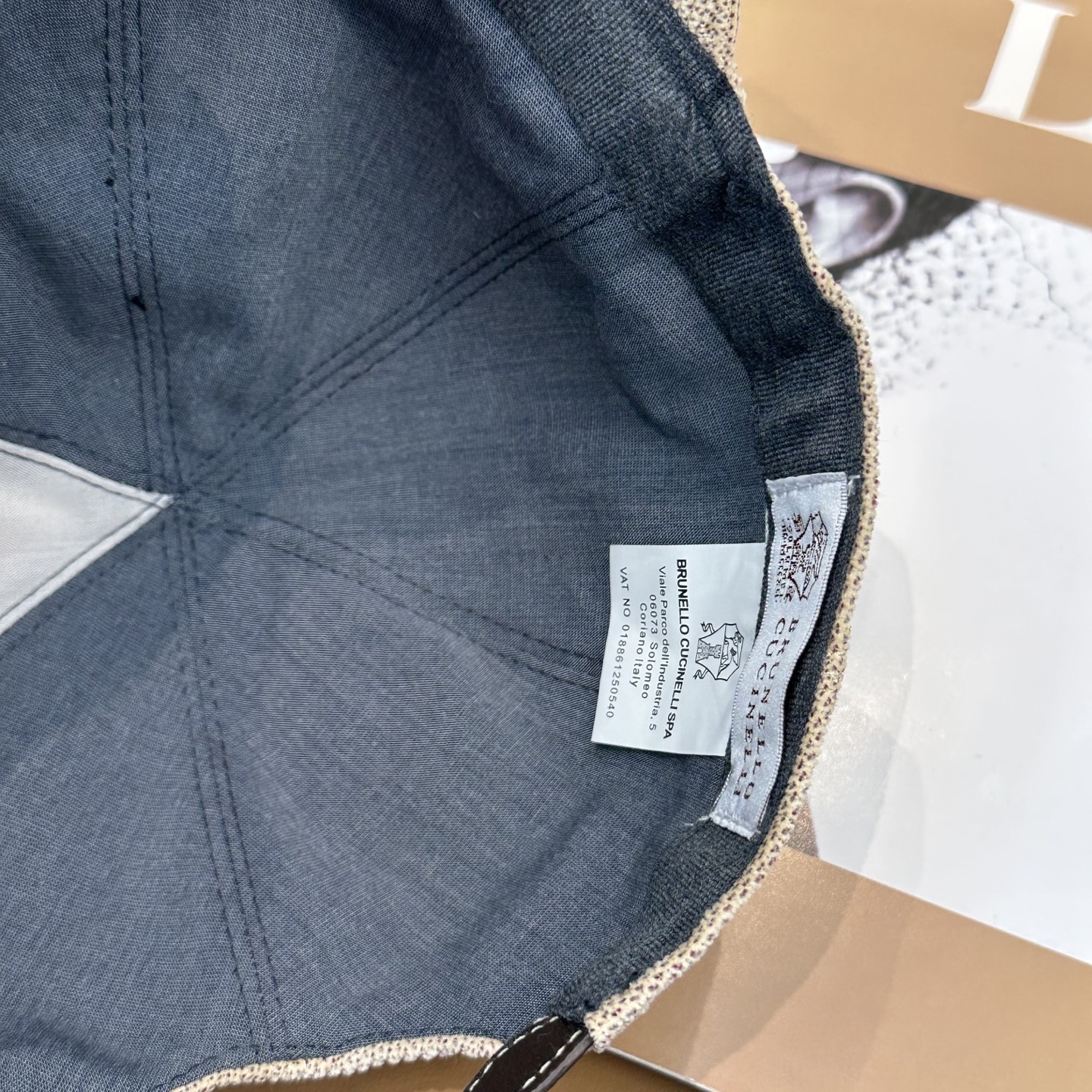 brunello cucinelli布鲁内洛 •库奇内利 专柜新款高版本棒球帽，大牌同步，超好出货！颜色