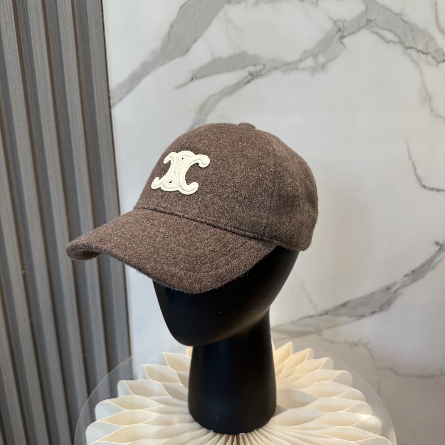 赛琳 秋冬新款羊绒毛棒球帽 简约爆款，大牌同步，超好搭配，出货！