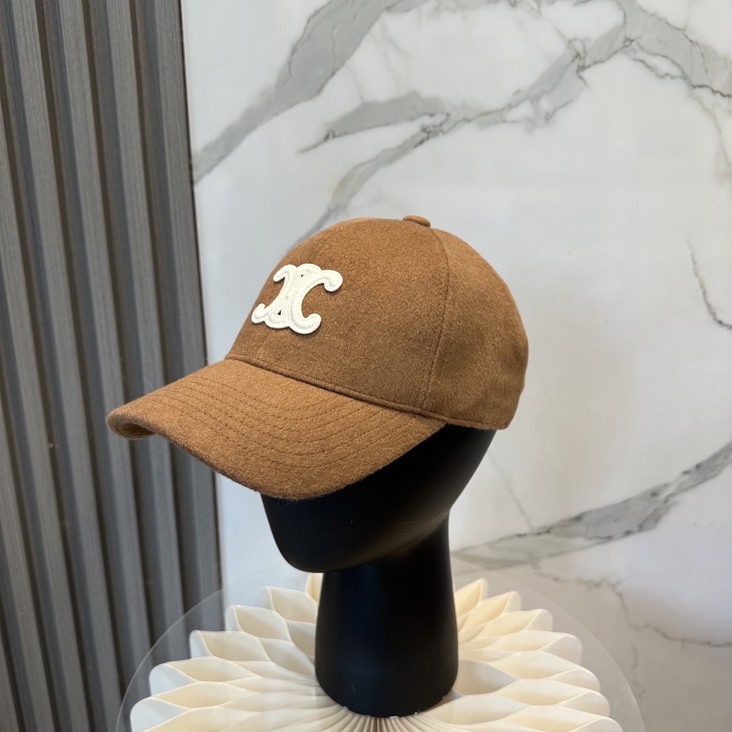 赛琳 秋冬新款羊绒毛棒球帽 简约爆款，大牌同步，超好搭配，出货！