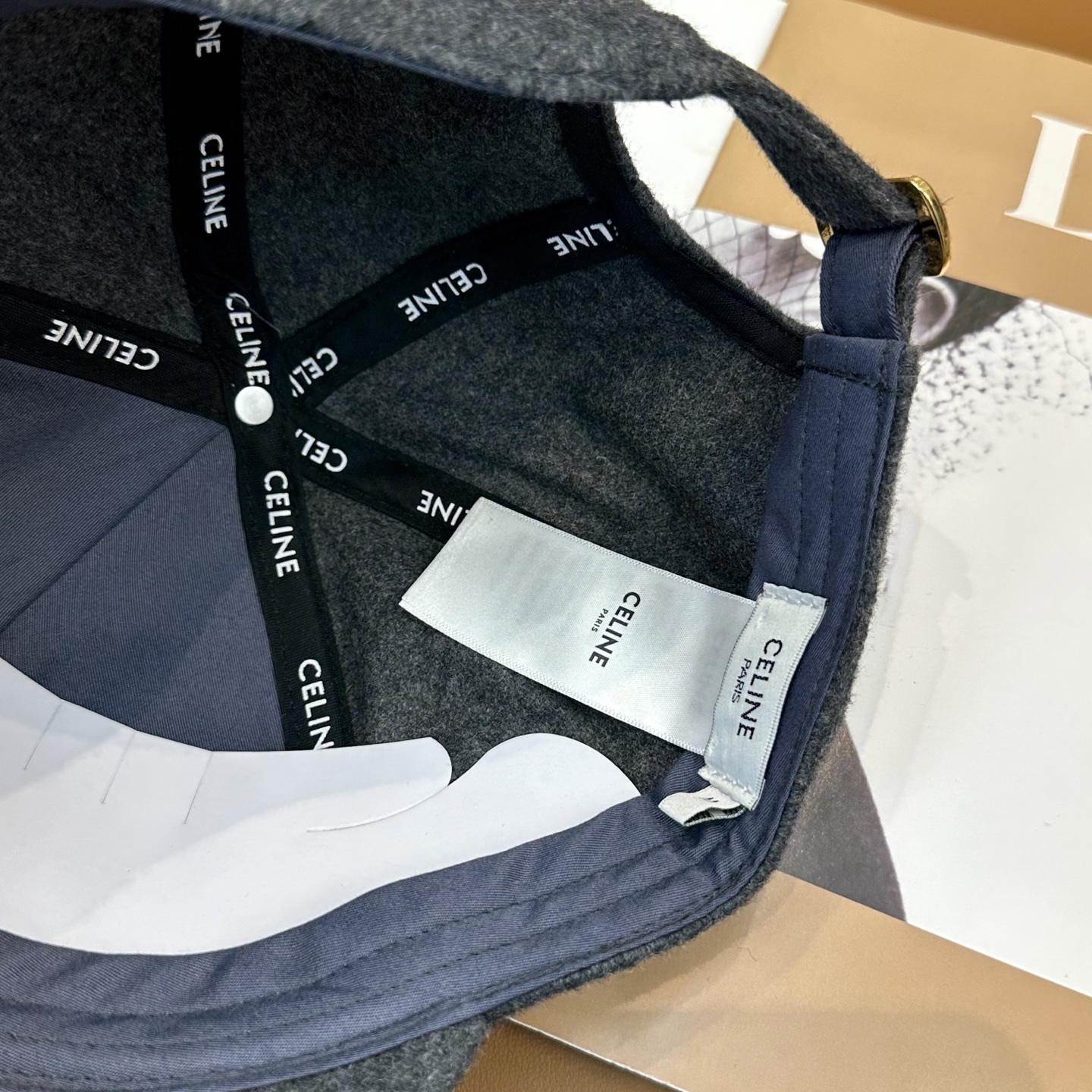 赛琳 秋冬新款羊绒毛棒球帽 简约爆款，大牌同步，超好搭配，出货！