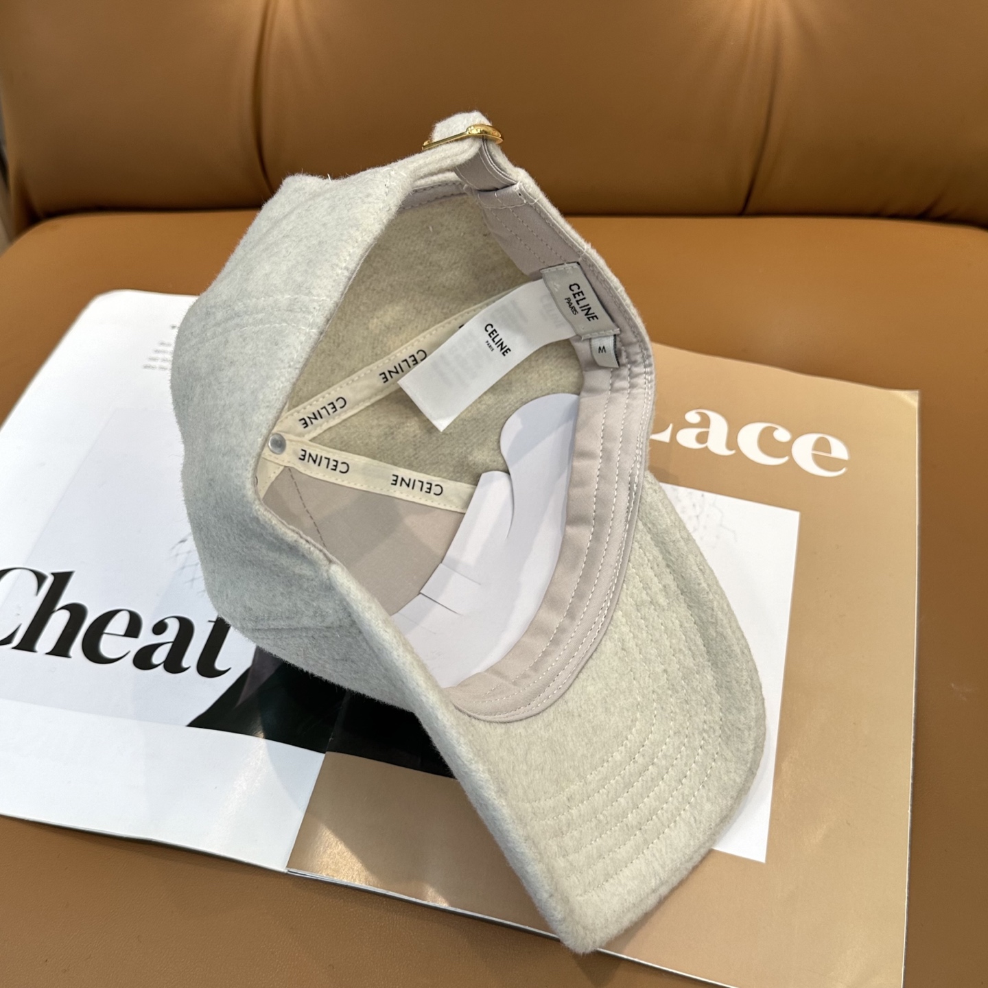 赛琳 秋冬新款羊绒毛棒球帽 简约爆款，大牌同步，超好搭配，出货！