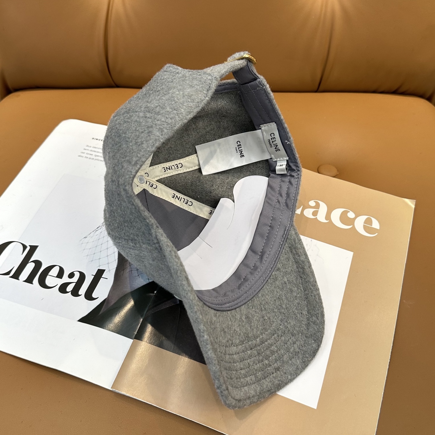 赛琳 秋冬新款羊绒毛棒球帽 简约爆款，大牌同步，超好搭配，出货！