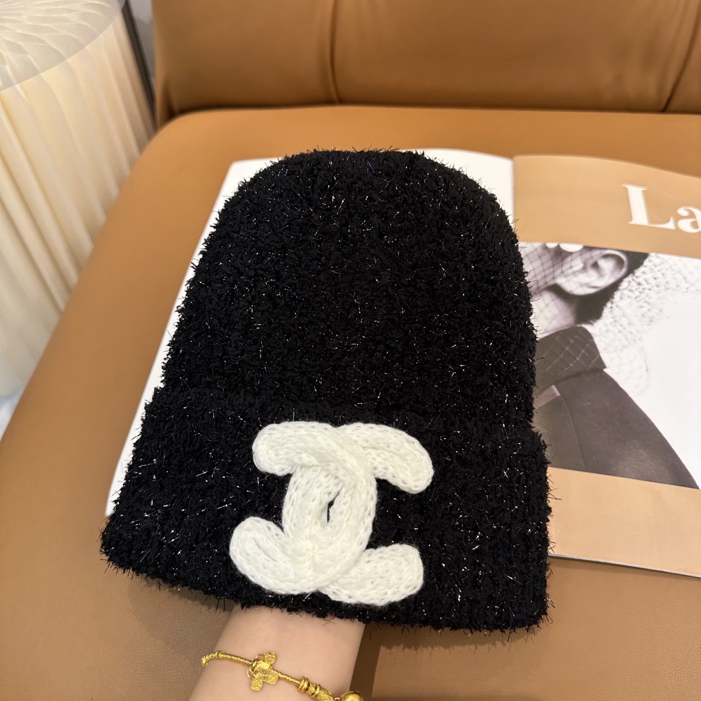 香奈儿CHANEL 小香爆款针织帽！小红书新品发布，太🉑️了，高弹面料 经典色系，男女同款哦