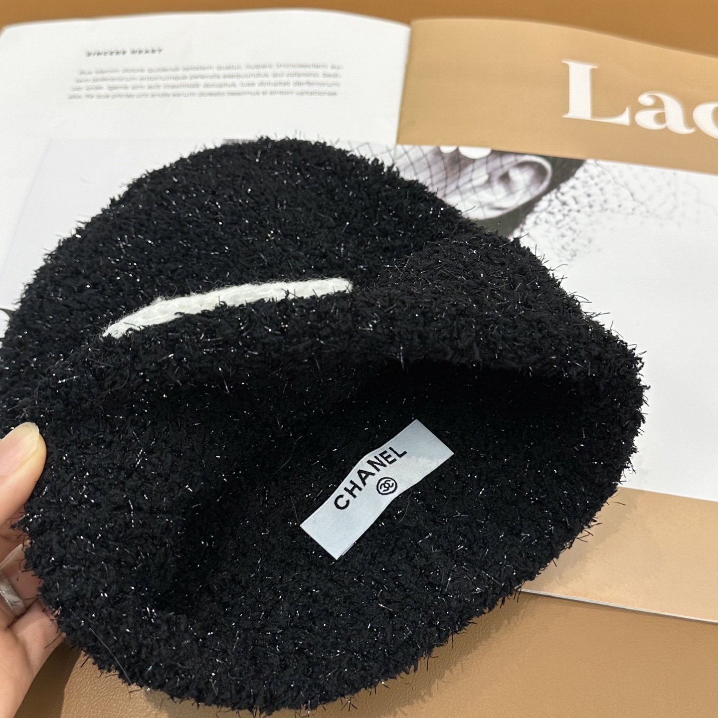 香奈儿CHANEL 小香爆款针织帽！小红书新品发布，太🉑️了，高弹面料 经典色系，男女同款哦