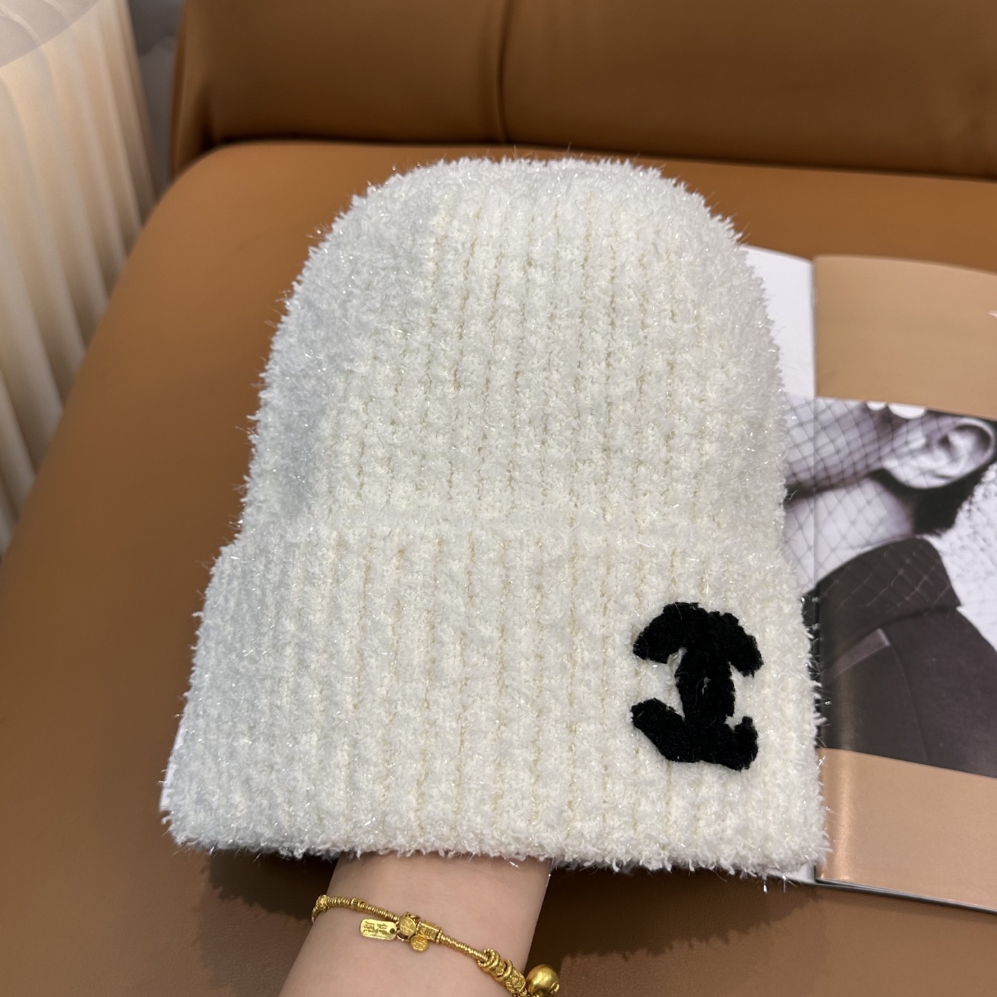 香奈儿CHANEL 小香爆款针织帽！小红书新品发布，太🉑️了，高弹面料 经典色系，男女同款哦